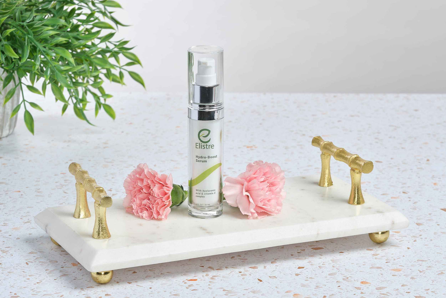 Hydro-Boost Facial Serum with hyaluronic acid and Vitamin E complex