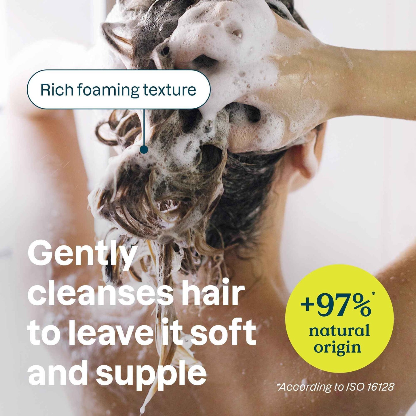 Bundle of ATTITUDE Extra Gentle and Volumizing Shampoo and Conditioner for Sensitive Skin Enriched with Oat, EWG Verified, Hypoallergenic, Vegan and Cruelty-free, Unscented, 32 Fl Oz