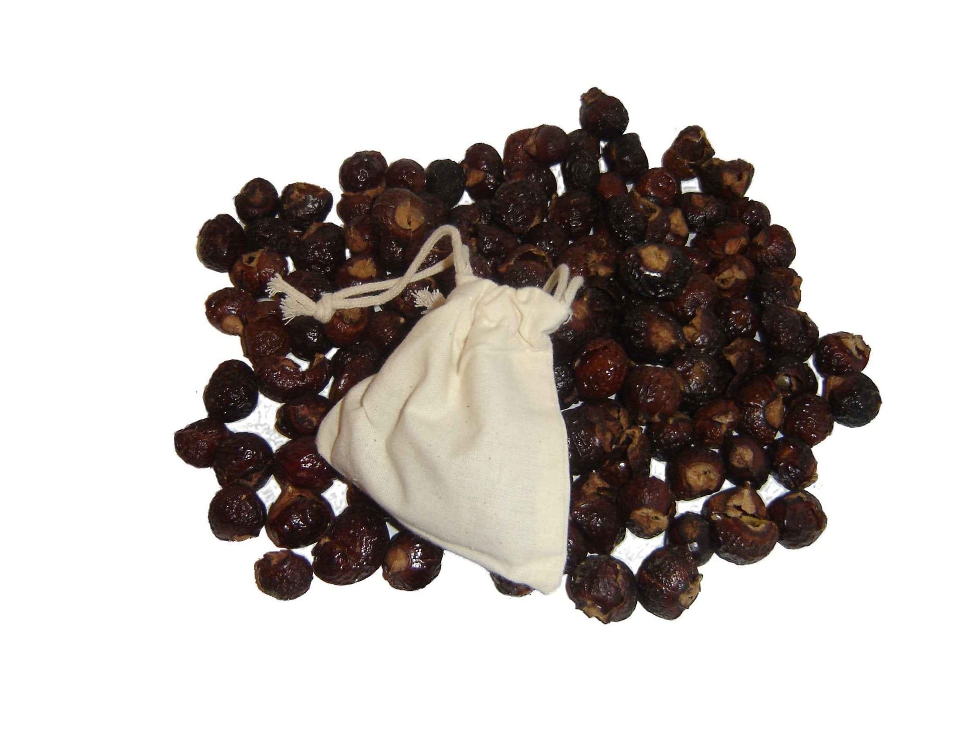 GREENWILL 0.75 Pound (12 Ounces) Organic De-seeded Soapberry/Soap Nut with 1 Wash Bag