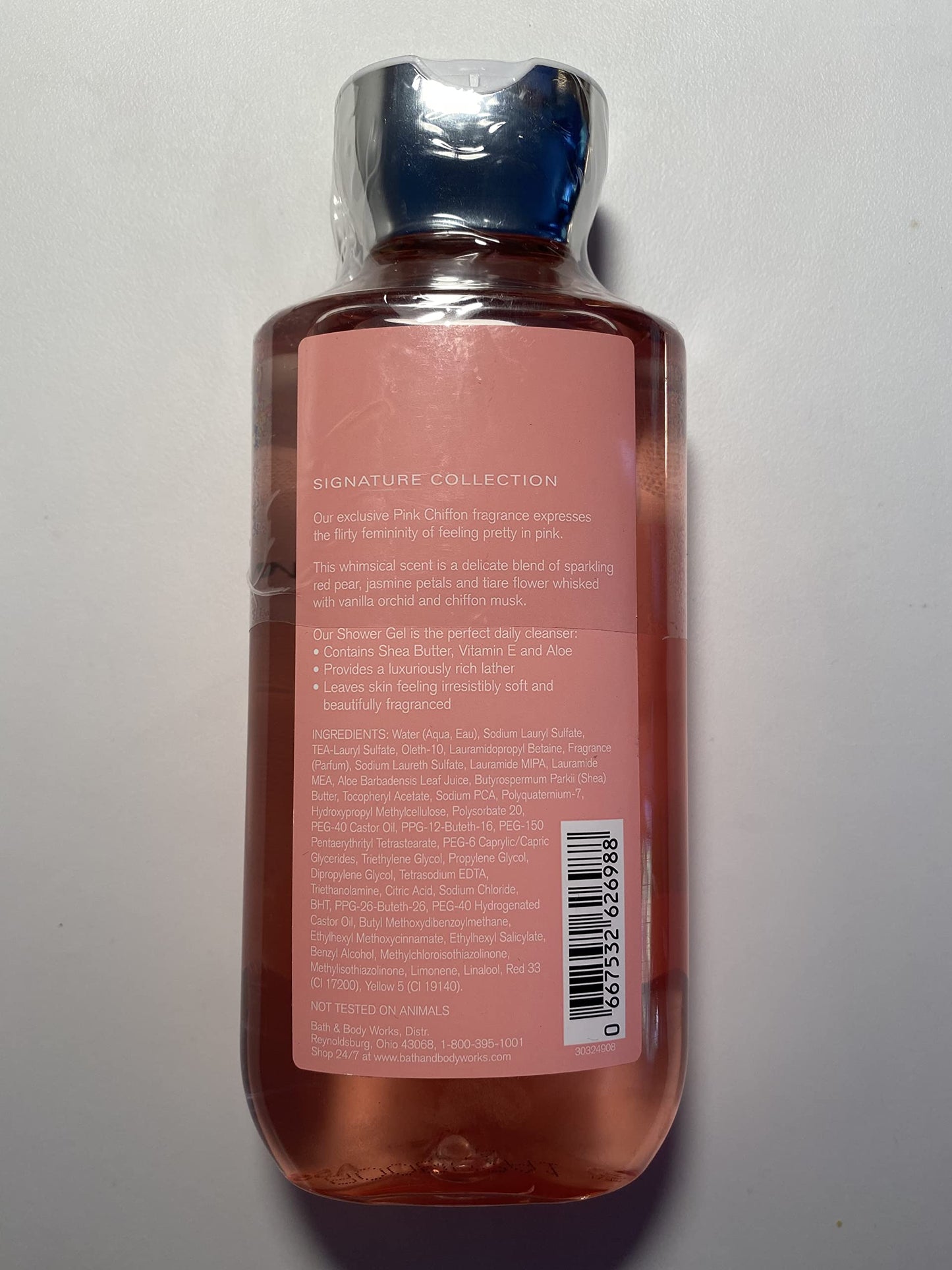 Bath & Body Works Pink Chiffon 10.0 oz Shower Gel