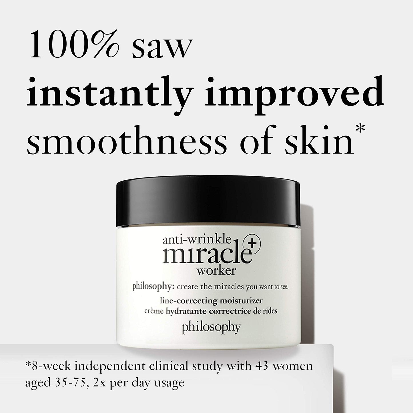 philosophy anti-wrinkle miracle worker - moisturizer, 0.5 oz