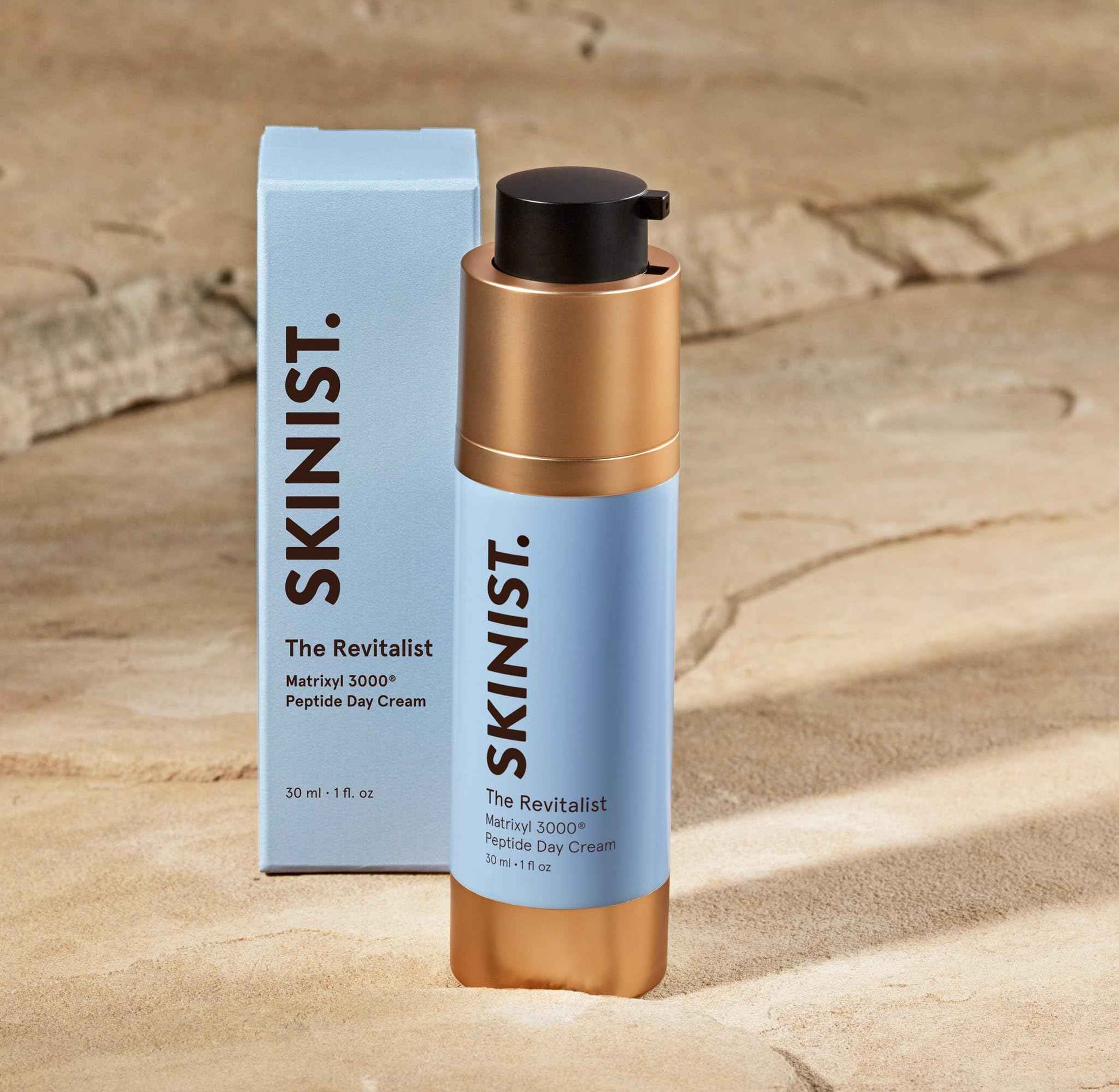 SKINIST The Revitalist Matrixyl 3000® Peptide Day Cream – Anti-Aging Moisturizer for Fine Lines & Wrinkles, Lightweight Hydrating Formula for Day & Night