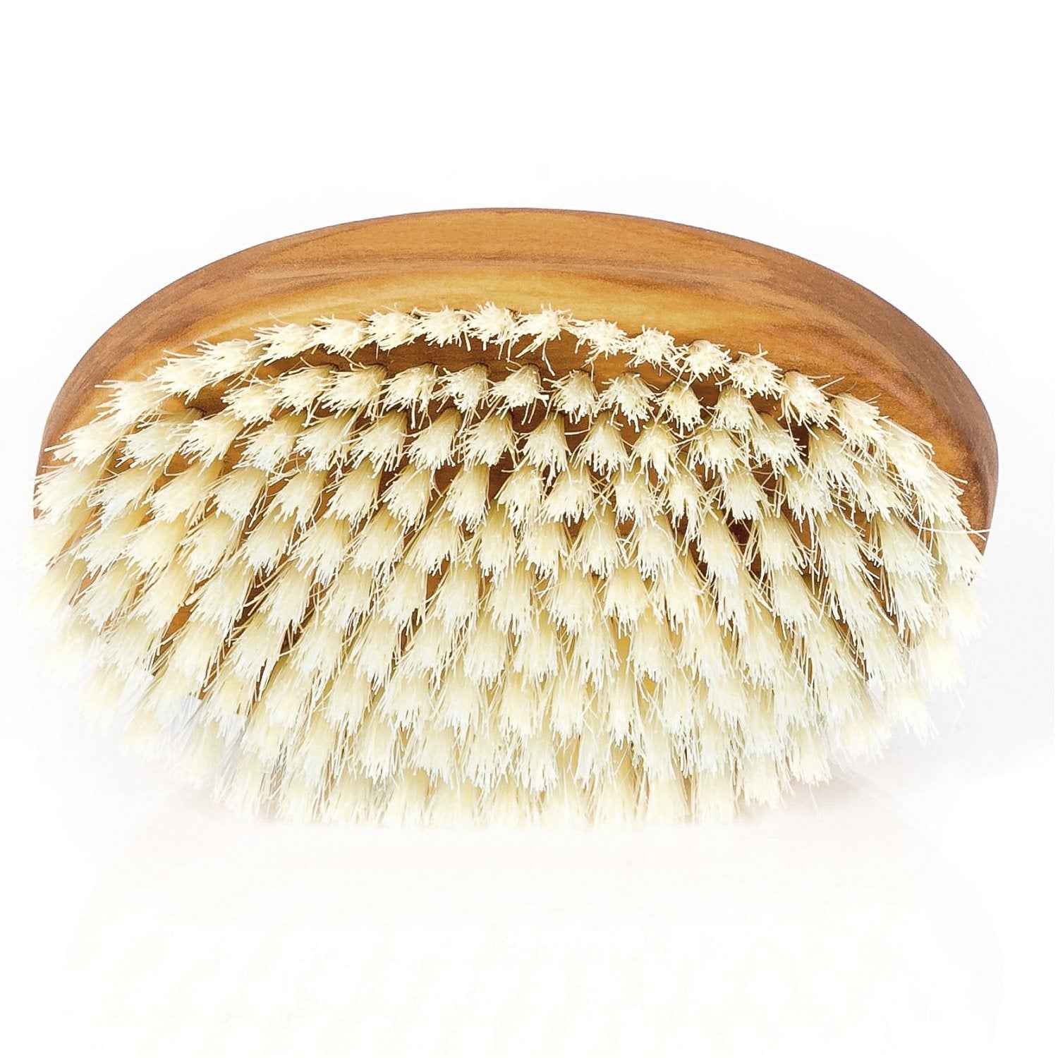 Fendrihan Genuine Boar Bristle and Pear Wood Military Hair Brush, Made in Germany VERY SOFT LIGHT BRISTLE
