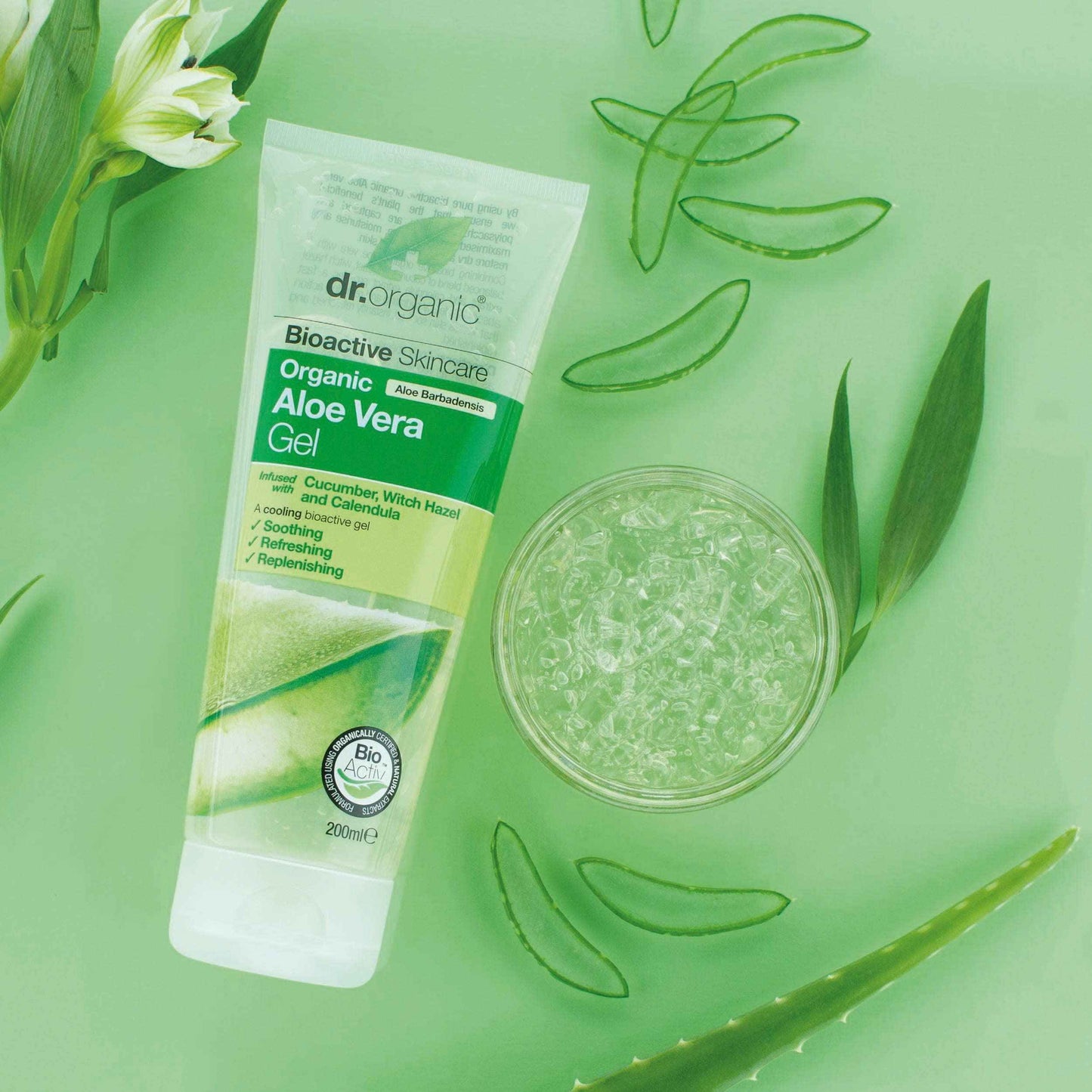 Dr Organic Aloe Vera Cucumber Gel 200ml