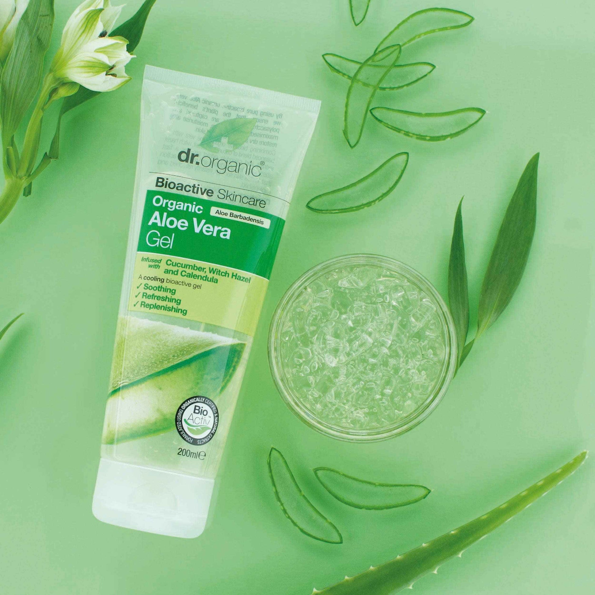 Dr Organic Aloe Vera Cucumber Gel 200ml