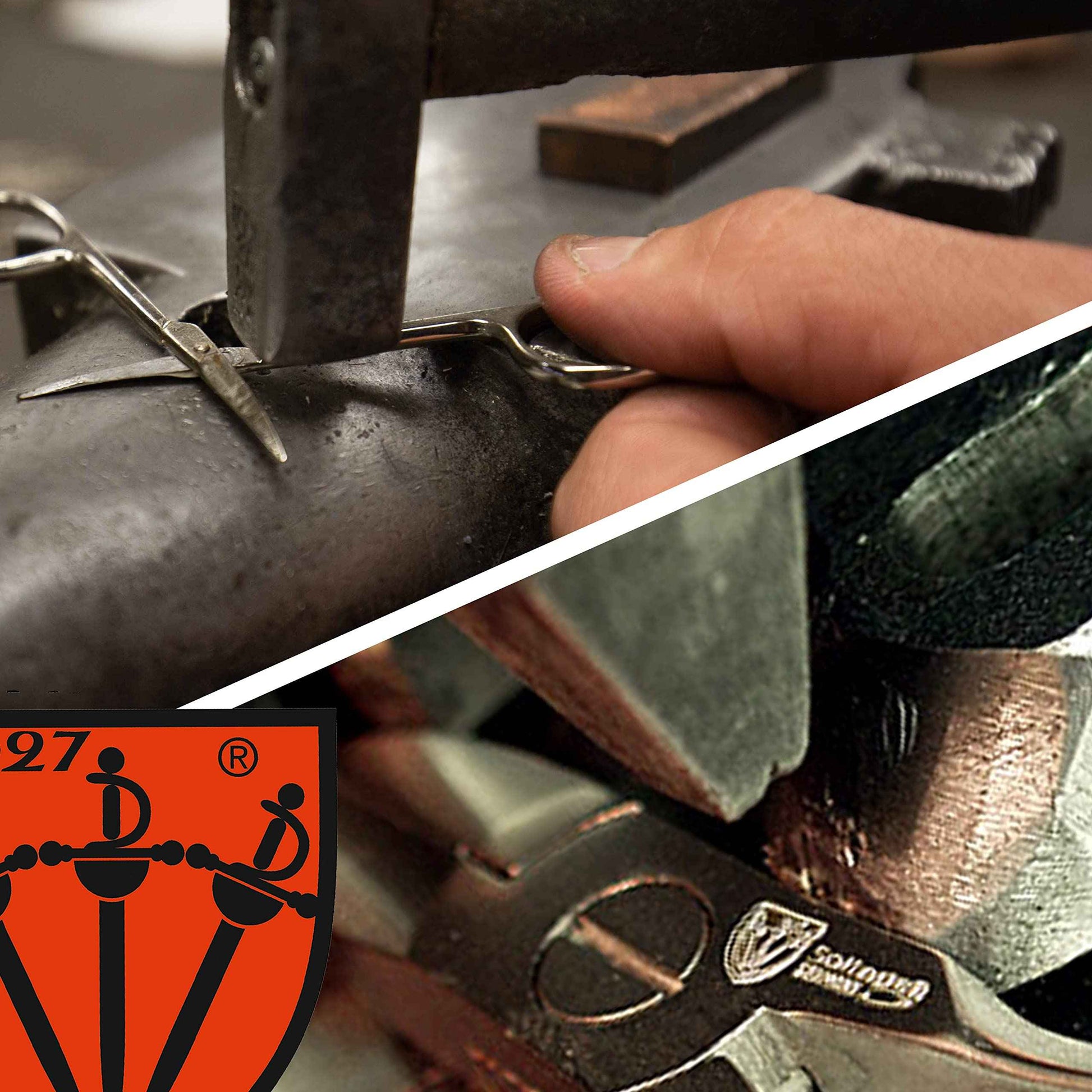 3 Swords Germany Solingen - brand quality STAINLESS STEEL INOX CURVED NAIL SCISSORS - STRONG SCISSORS FOR STRONG PEOPLE with case by 3 Swords Germany