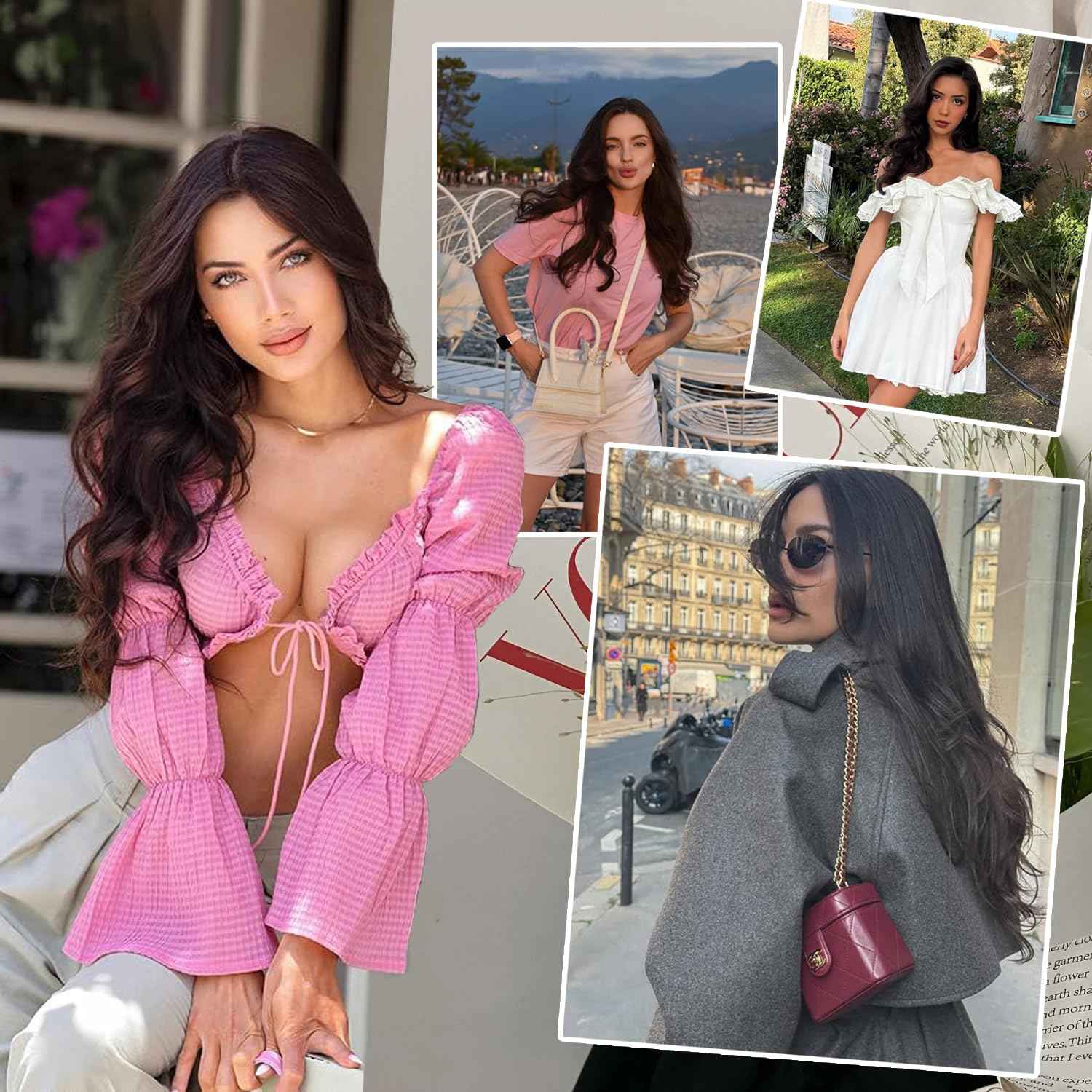 Clip In Hair Extensions Real Human Hair 12Inch 90g 100% Remy Human Hair Extensions Clip Ins Invisible Seamless Straight Human Hair Clip In Extensions 7pcs Double Weft 2#(Black Brown)