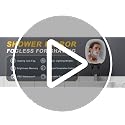 Fogless Heated Shower Mirror with LED Lights & 5000mAh Battery