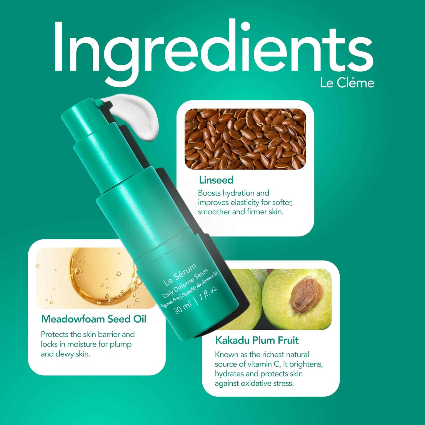 Dore - Le Sérum - Vitamin C Serum - Hydrates Skin and Improves Appearance of Dark Spots, Tone, Fine Lines & Wrinkles, for Oily, Dry & Sensitive Skin, Facial Serum for Women & Men (1 fl oz | 30 ml)