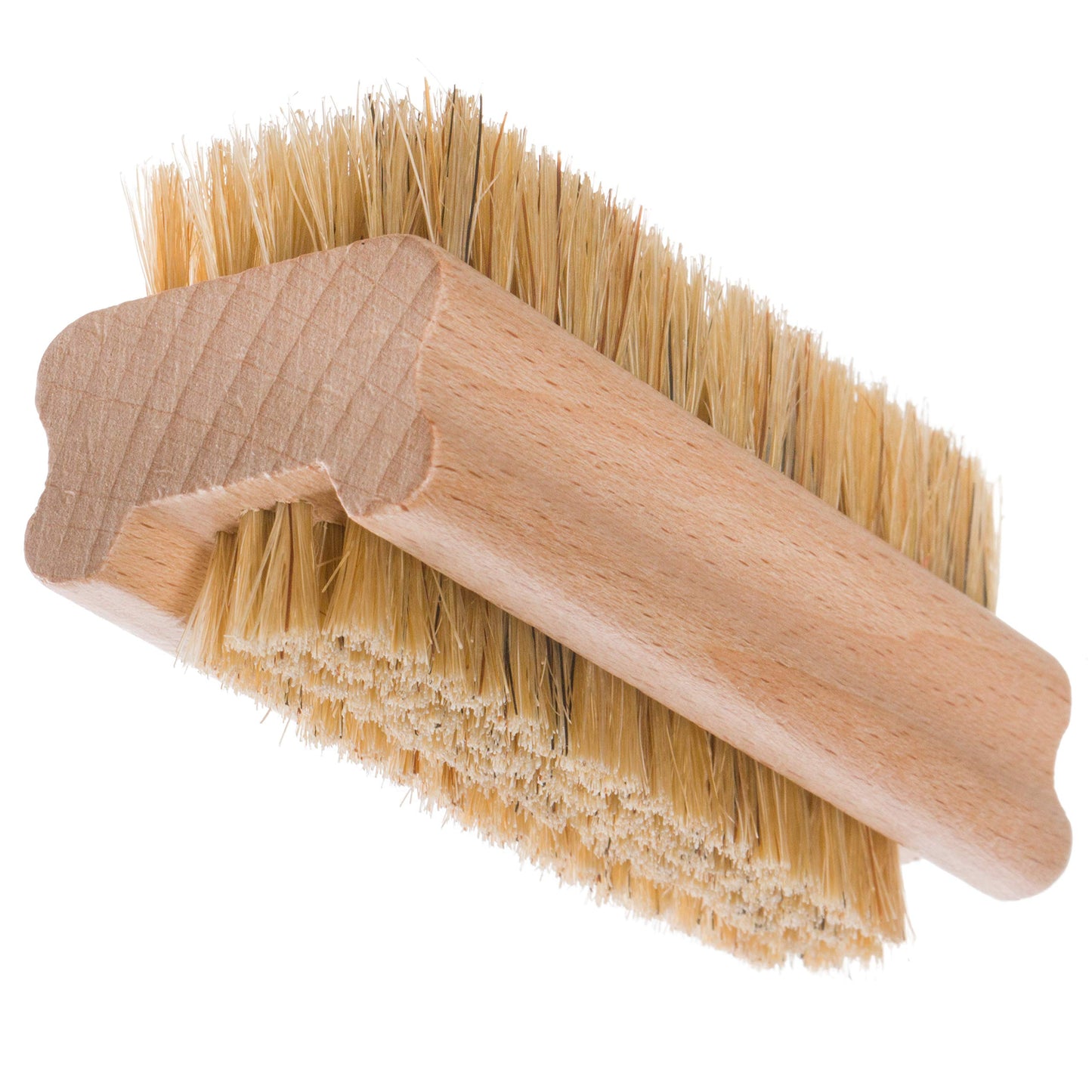 REDECKER Natural Pig Bristle Nail Brush with Untreated Beechwood Handle, 3-3/4-Inches - Pearwood Nail Brush with Natural Pig Bristles - Natural Boar Bristle Nail Brush - Boar Hair Nail Brush