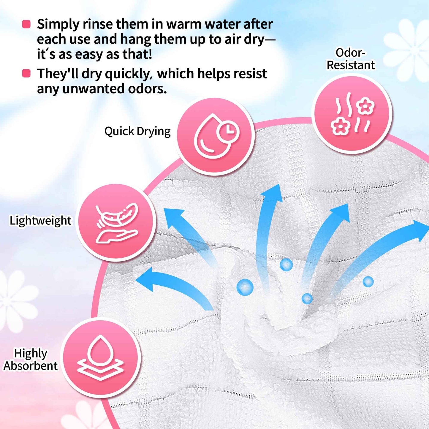 HOMERHYME Microfiber Washcloths Face Towel, 12 Pack White Towels Fingertip Washcloth, Soft Lint Free Quick Dry Bulk Absorbent Reusable Wash Cloths for Bathroom, Salon, Spa, Gym