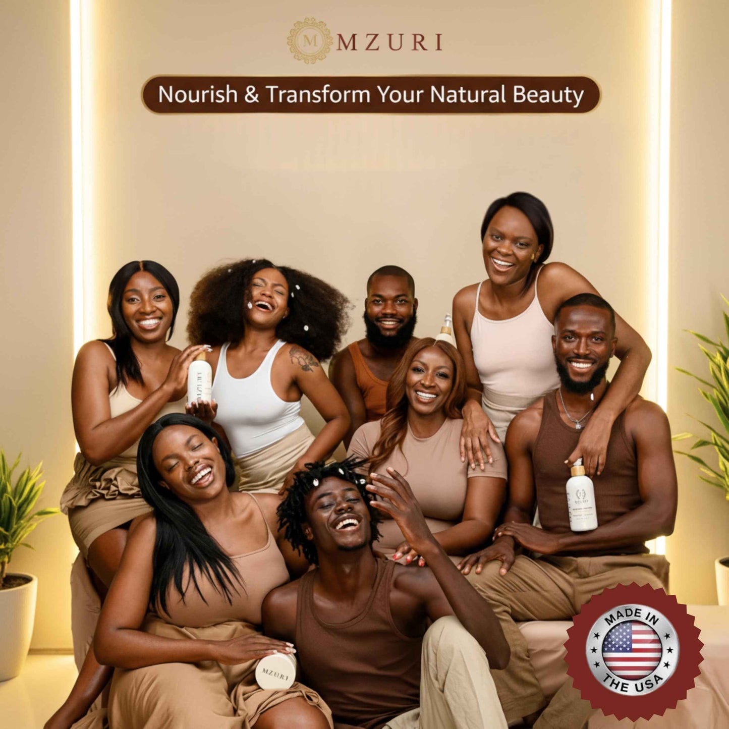 MZURI Body Lotion & Moisturizer – Pomegranate & Aloe Vera | Lightweight, Fast-Absorbing Hydrating Body Lotion for Dry, Sensitive Skin | Paraben-Free Daily Body Care | 16 fl oz