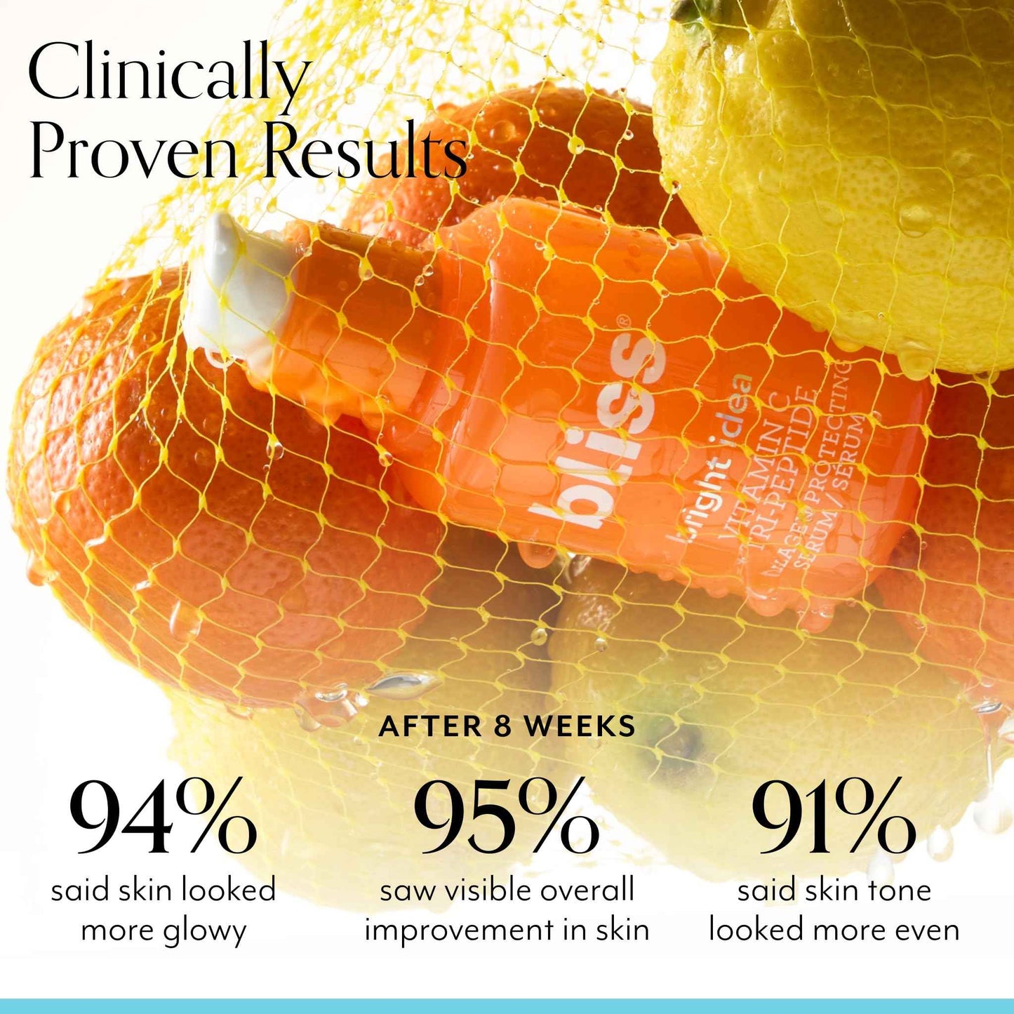 Bliss Brighten Up Vitamin C + Tri-Peptide Brightening Serum & Vitamin C Brightening Moisturizer Set