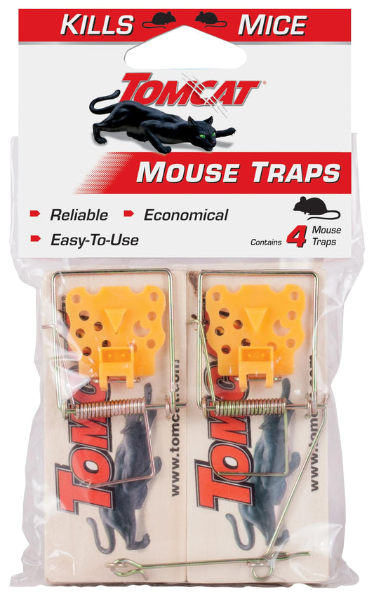 Tomcat Mouse Traps (Wooden)