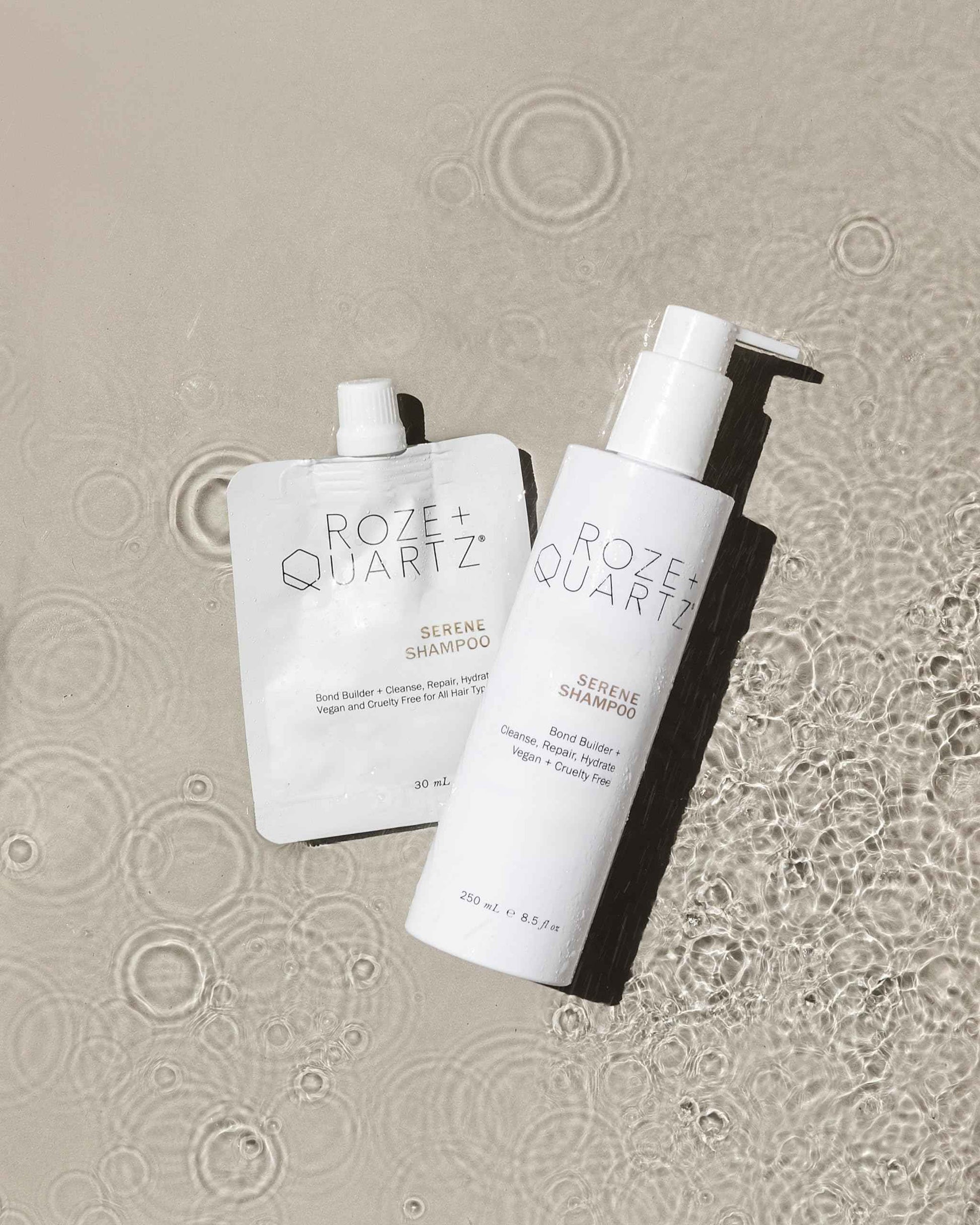 Roze + Quartz Serene Shampoo with Facet Fix™ Bond Builder (8.5 Ounce 250ml)