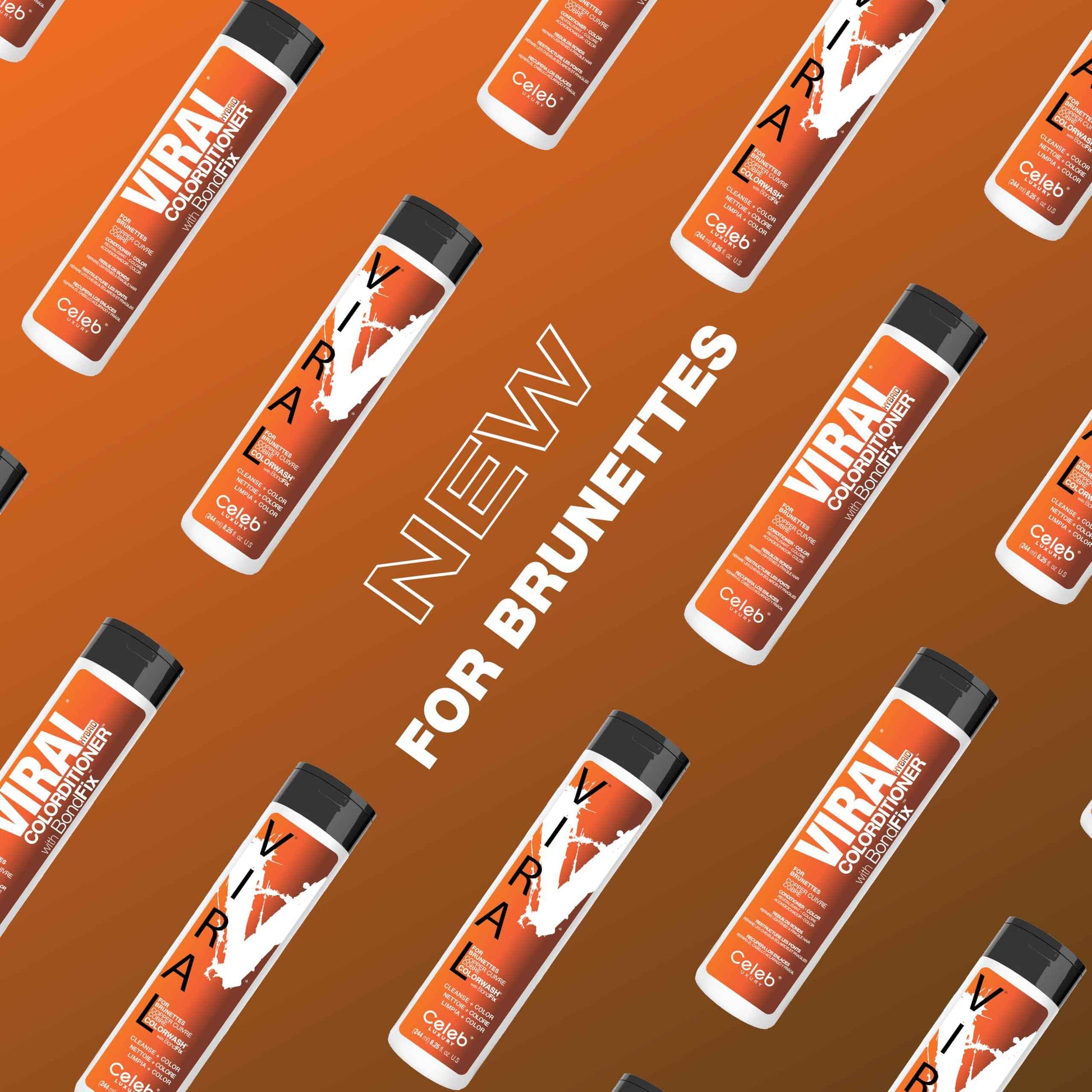 Viral Colorwash Copper for Brunette