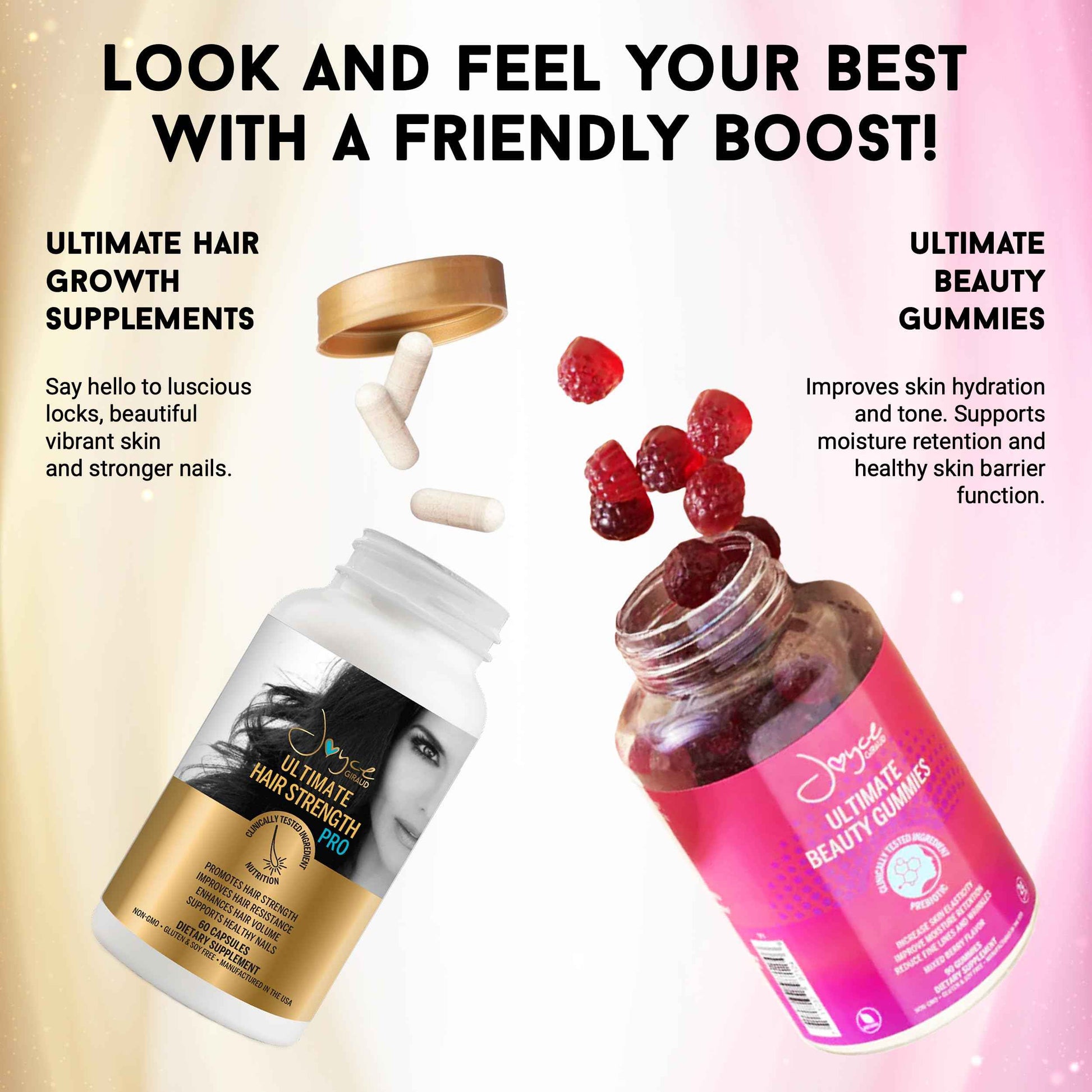 Miracle Elixir Collection Joyce Giraud Pure Volume Voilà Cream, Builds Body & Volume, Nourishing & Lightweight, 6 Oz