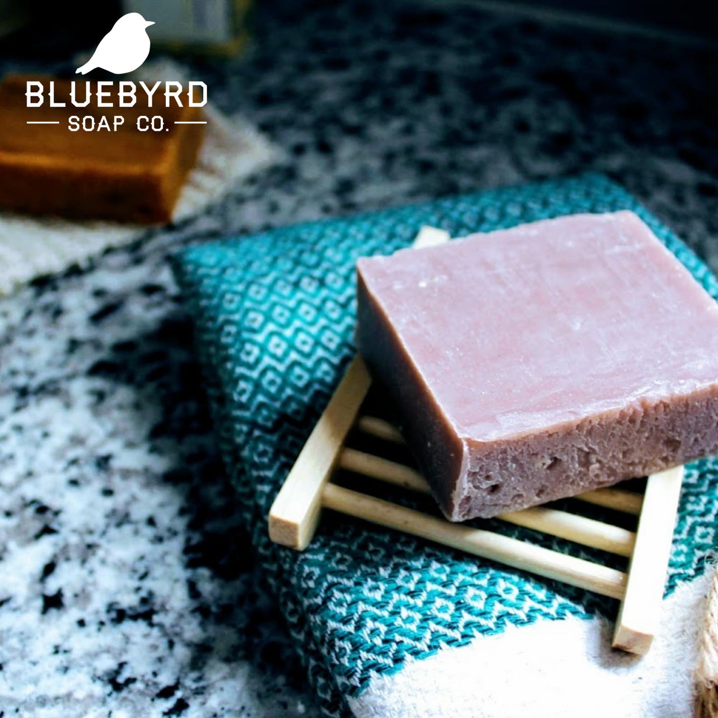 Bluebyrd Soap Co. Moroccan Rhassoul Clay Soap Bar | Removes Excess Oil, Clarifies Skin, Reduces Dry Skin | Lava Clay Bar Acne Soap | Healing Mud Soap- Deep Cleans Pores on Face & Body (Rhassoul, BAR)