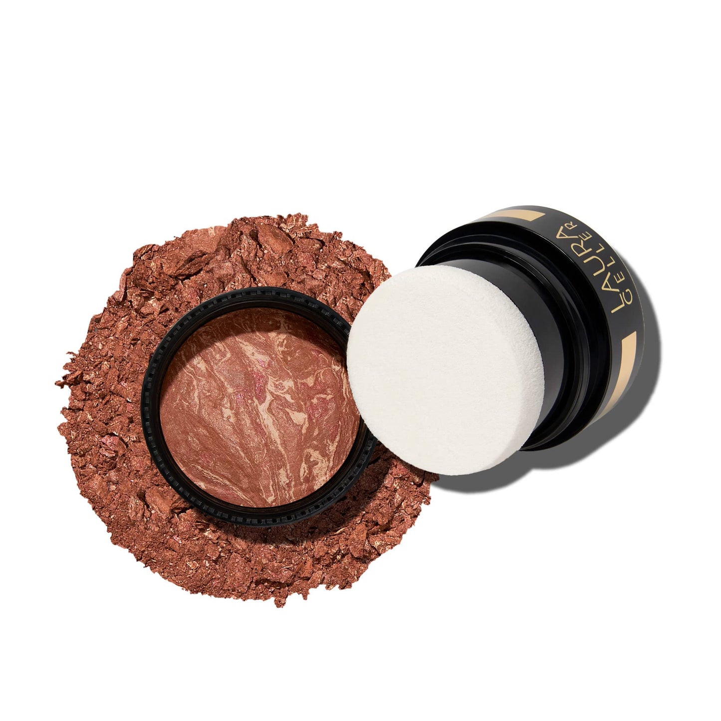 LAURA GELLER NEW YORK Bronze-n-Brighten Baked To Go - Travel Size - Deep - Natural Bronze Glow