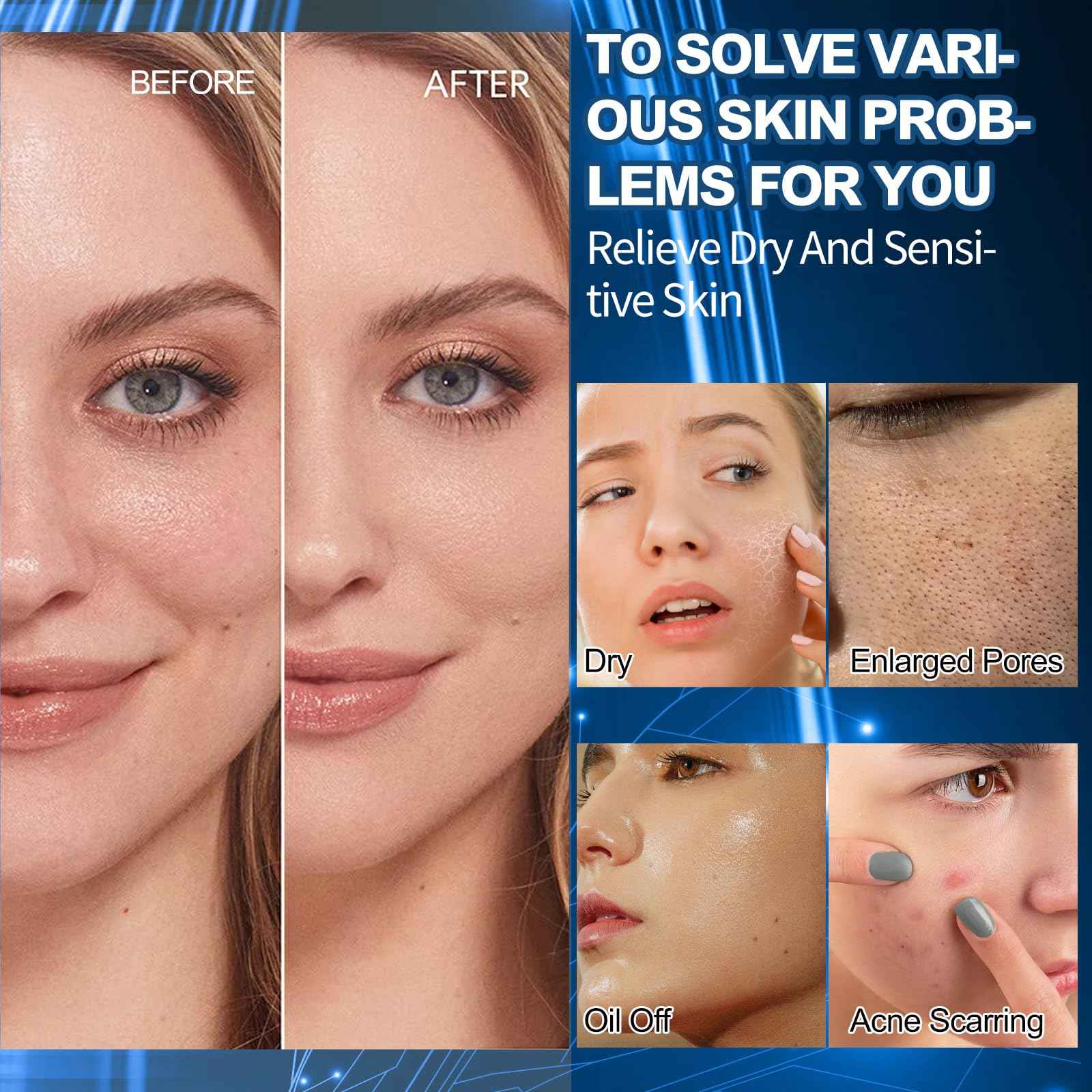 O'KADY Skin Care Set Rejuvenating Beauty Luxury 8-Piece Set Skin Care SetSkincare Gifts For Teenage Girls,Facial kit,Pamper Sets For Women Gifts,Skin Care Sets for Valentine's Day