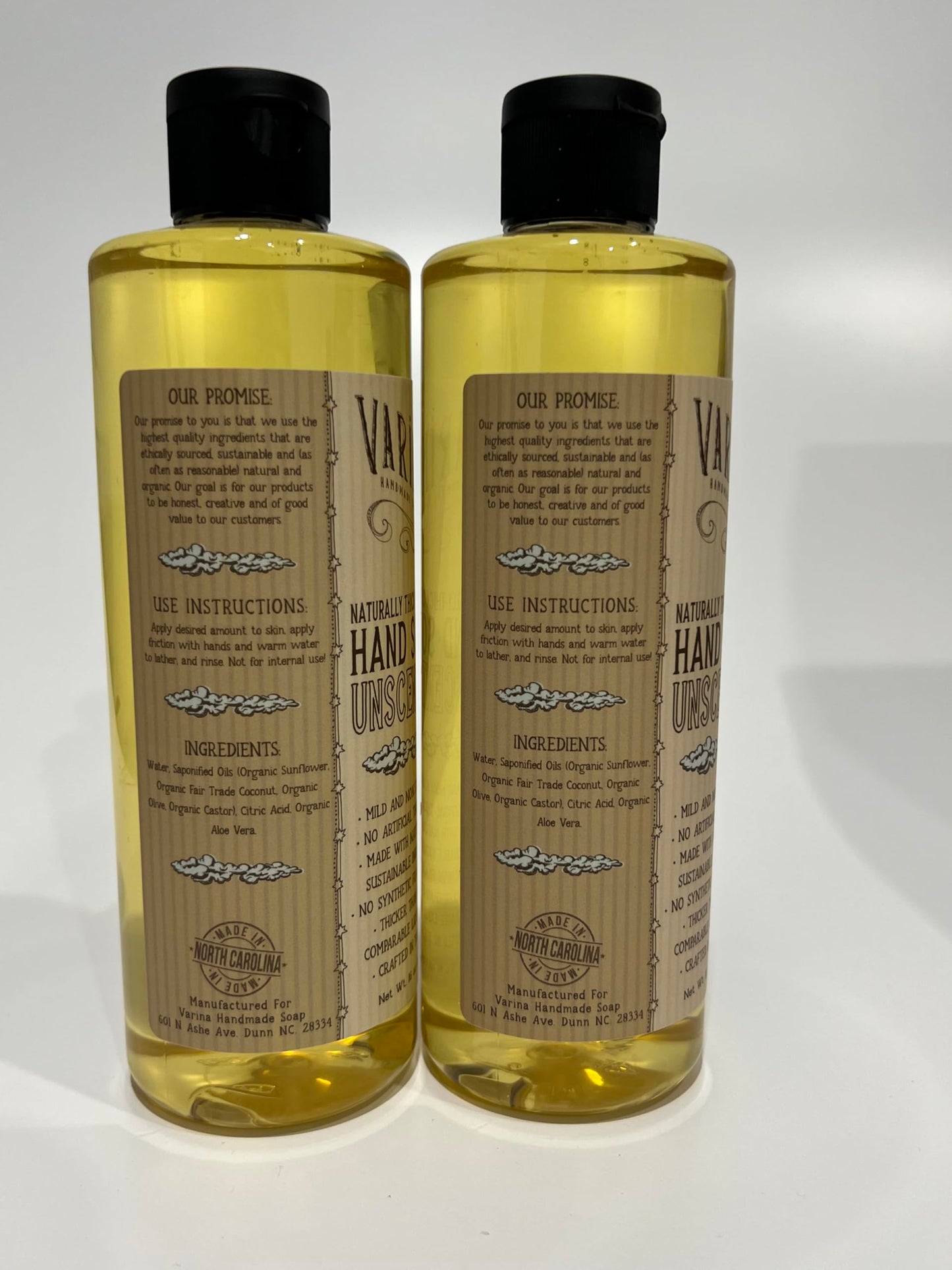 Varina Liquid Organic Castile Soap Unscented - 32oz