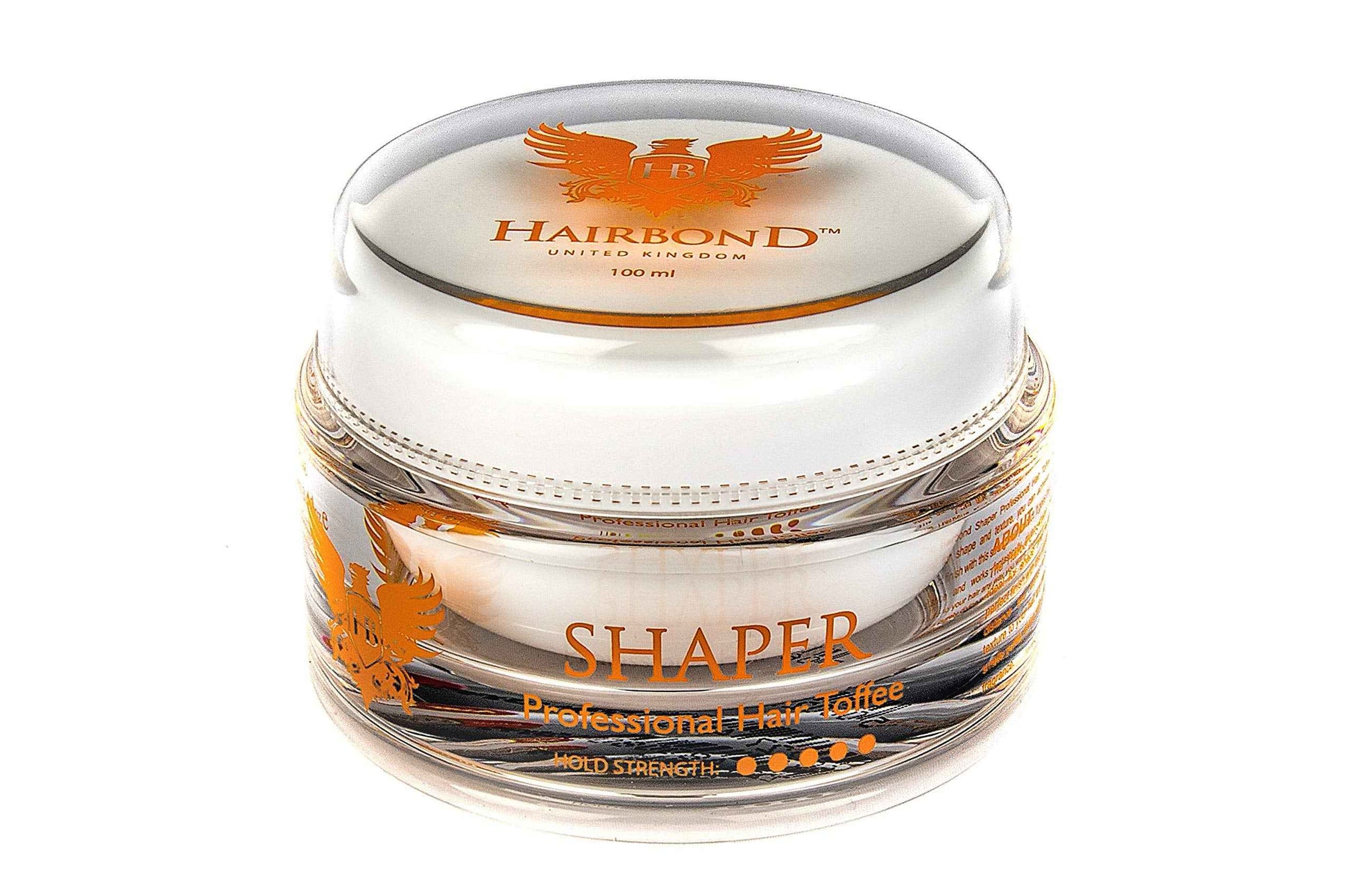 Hairbond Shaper 3.4Oz - A toffee paste for men - Endorsed by celebs - Hair styling product, hair wax for short hair