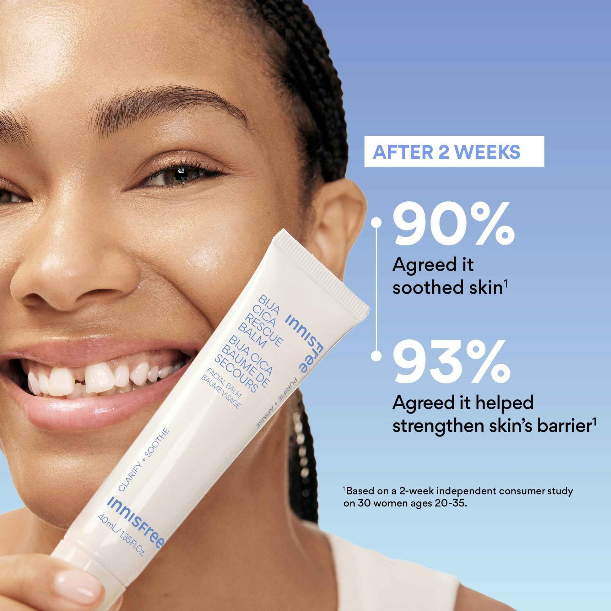 innisfree Bija Cica Rescue Balm with Squalane, Korean Moisturizing Balm Helps Soothe Skin and Improve Uneven Texture