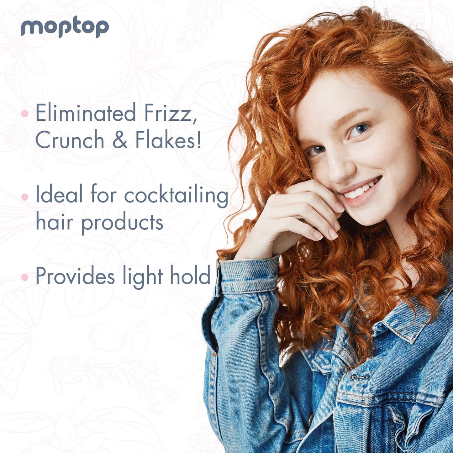 MopTop Curly Hair Gel + Mongongo Oil, Frizz-Free Bundle for Soft, Defined Curls & Waves - No Crunch or Flakes, Natural Ingredients for All Curl Textures