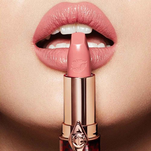 Charlotte Tilbury Hot Lips 2.0 Lipstick - Hydrating, Long Lasting Lipstick with Orchid & Antioxidant Extracts - Buildable Satin Finish for Fuller-Looking Lips - Dancefloor Princess