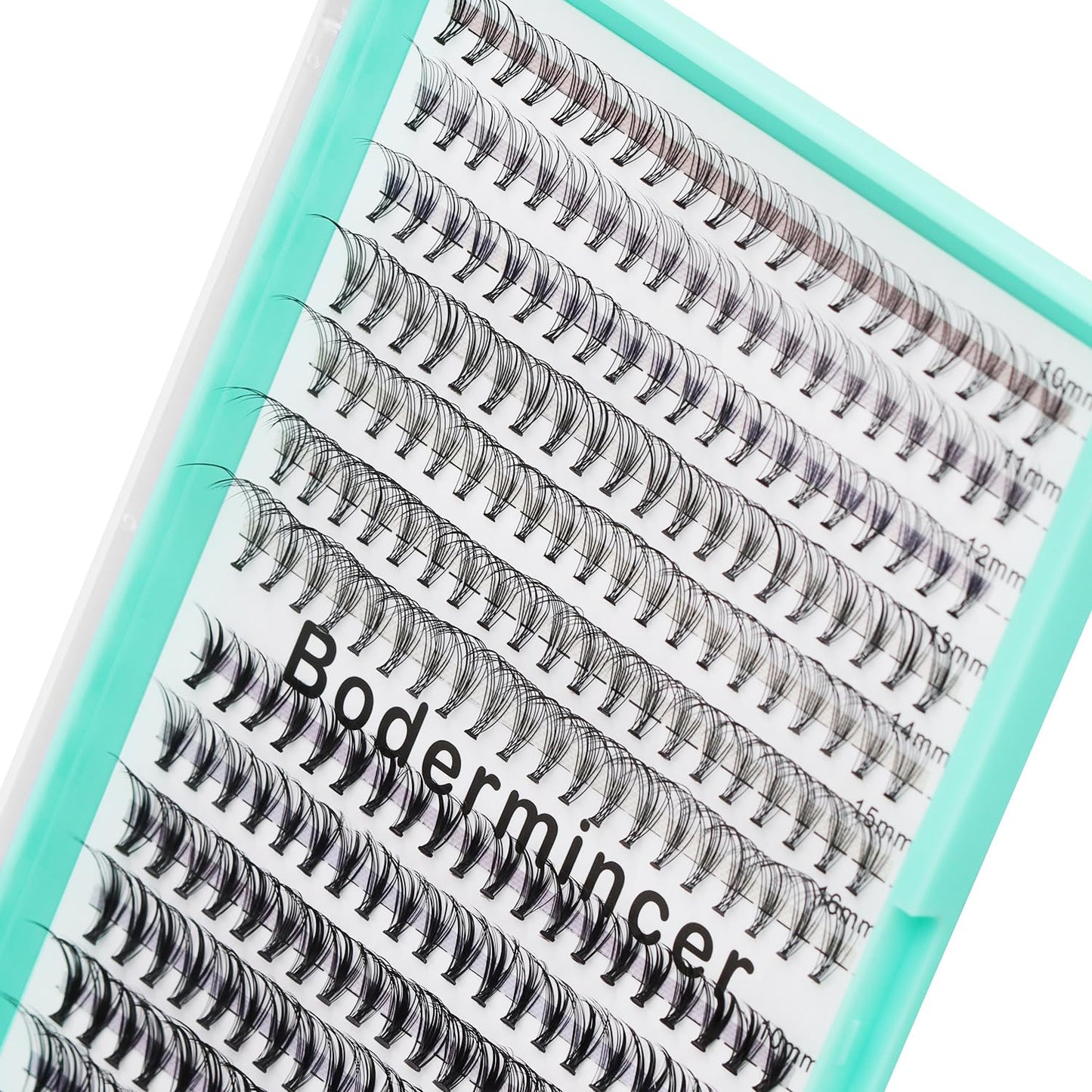 Bodermincer 10D+20D/20D+40D/40D+50D Mixed Lash Kits Cluster Eyelashes Lash Kit With Bond and Seal,Lash Remover,Lash Tweezers D Curl Individual Cluster (Lash Kit 10D+20D 10-11-12-13-14-15-16mm Mixed)