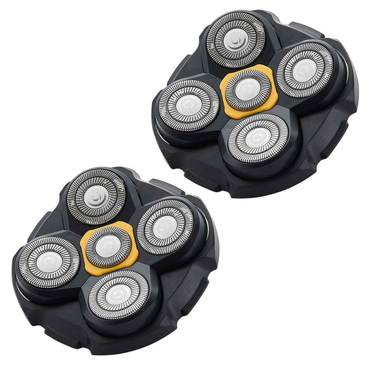 Shaver Replacement Blades Compatible with MicroTouch Titanium Head. 2Pcs