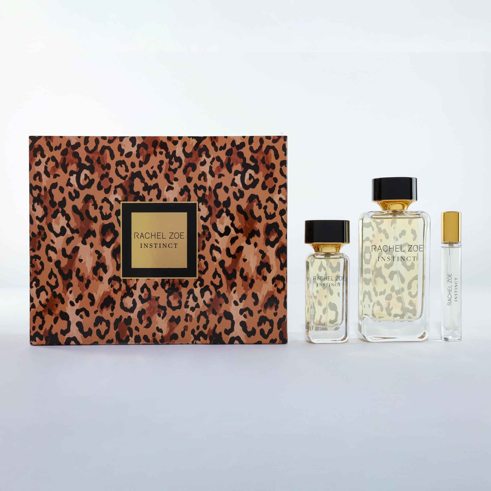 Rachel Zoe Instinct Gift Set - Designer Women Perfume, Body Spray - Floral Eau de Parfum 3 pc