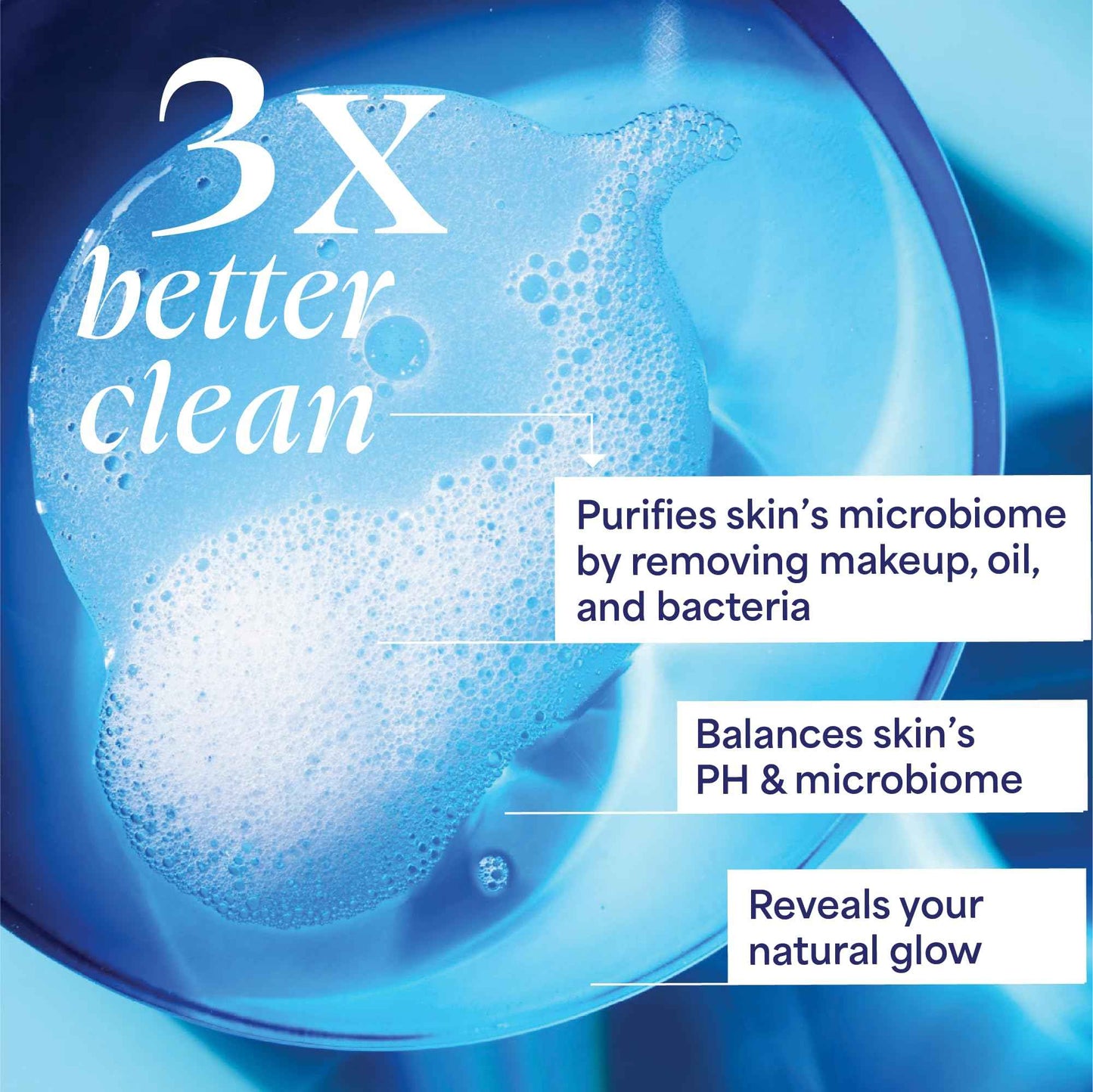 TULA Skin Care Cult Classic Cleanser Supersize, 6.7 Oz + Cult Classic Cleanser Travel Size, 1.7 Oz | 2 Piece Set