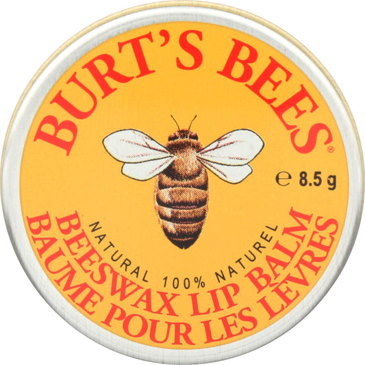 BURTS BEES Beeswax Lip Balm Tin, 0.3 OZ