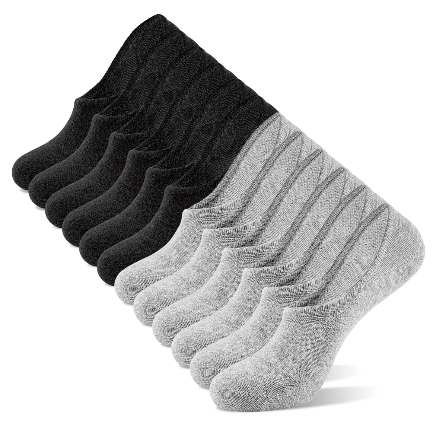 IDEGG No Show Socks Womens and Men Low Cut Ankle Short Anti-slid Athletic Running Novelty Casual Invisible Liner Socks