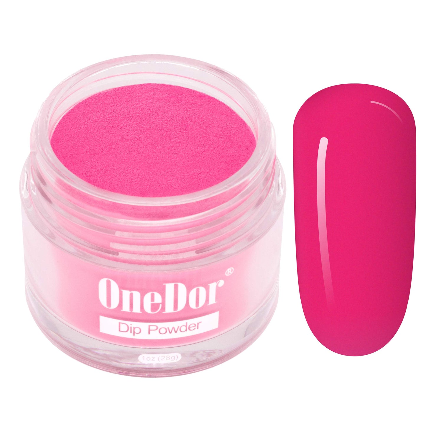 OneDor Nail Dip Dipping Powder – Acrylic Color Pigment Powders Pro Collection System, 1 Oz. (33)