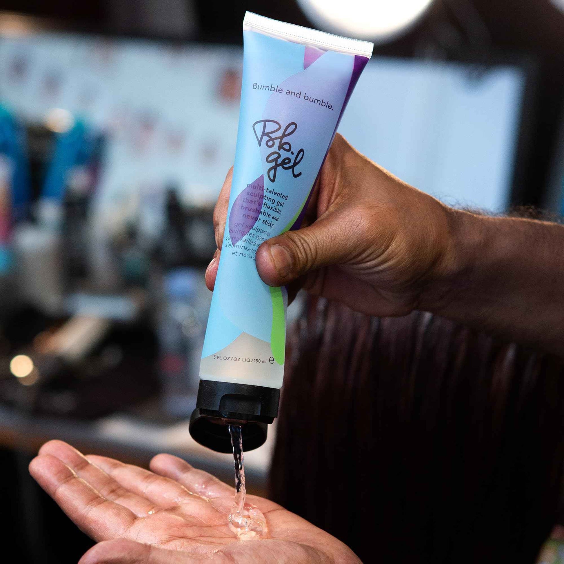 Bumble and bumble. Hair Gel Sculpting Medium | Flexible + Brushable | Shine | Curly, Wavy, Straight, 5 Fl Oz