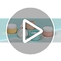 TSA Approved Travel Containers 4-Pack Silicone Jars 1.7oz