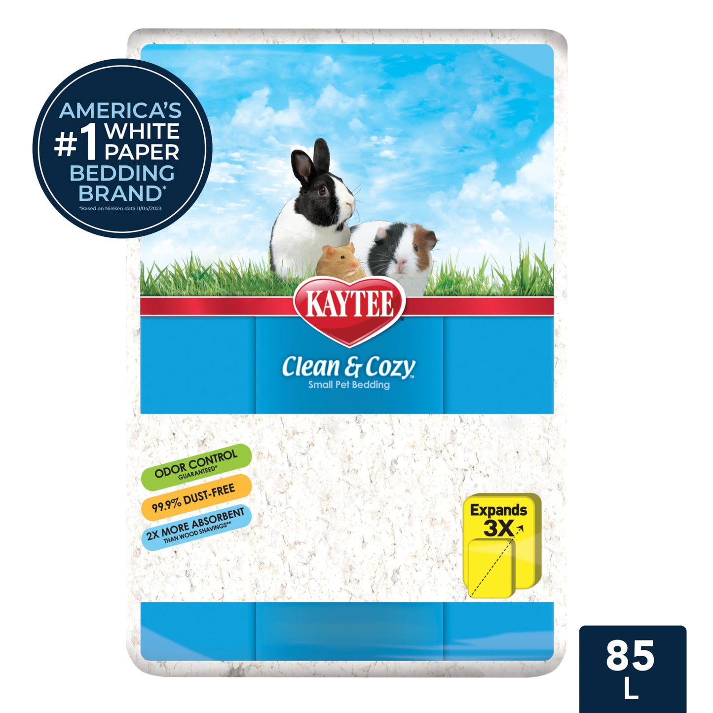 Kaytee Clean & Cozy White Small Animal Bedding