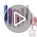6-Pack 5ml Travel Perfume Bottles Refillable Spray
