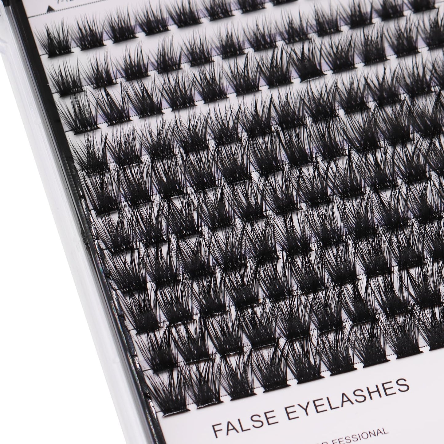 Bodermincer 120 Clusters 10mm+12mm/12mm+14mm/14mm+16mm Mixed Wide Cluster False Eyelash Individual Cluster EyeLashes Grafting Fake False Eyelashes Eyelash Extension (Black 10-12-14-16mm Mixed)