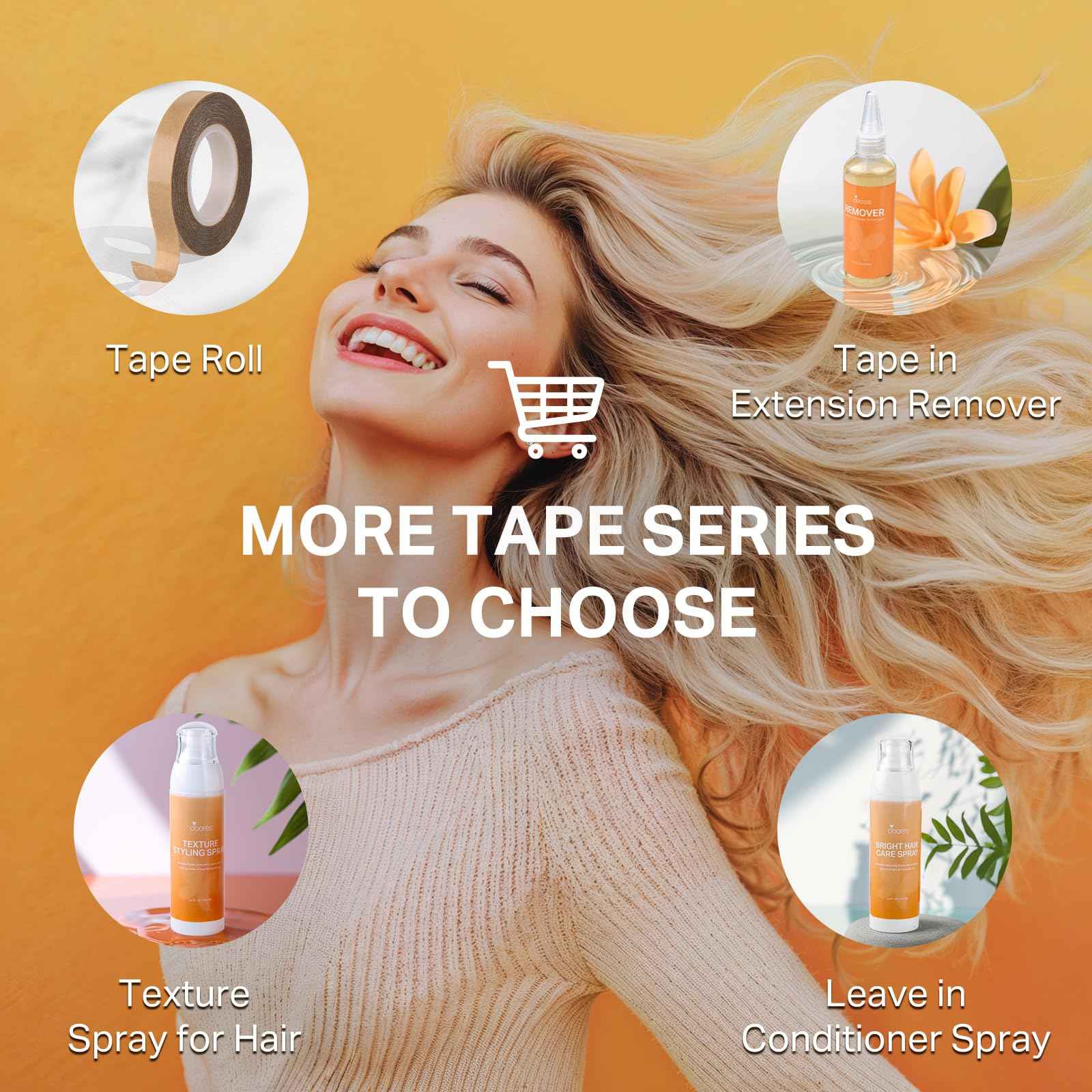 DOORES Tape in Hair Extensions, 10pcs 35g 16 Inch Balayage Dark Brown to Chestnut Brown Mini Tape Weft Extensions Invisible Remy Real Human Hair DIY Seamless Flexible Wear Silky Straight