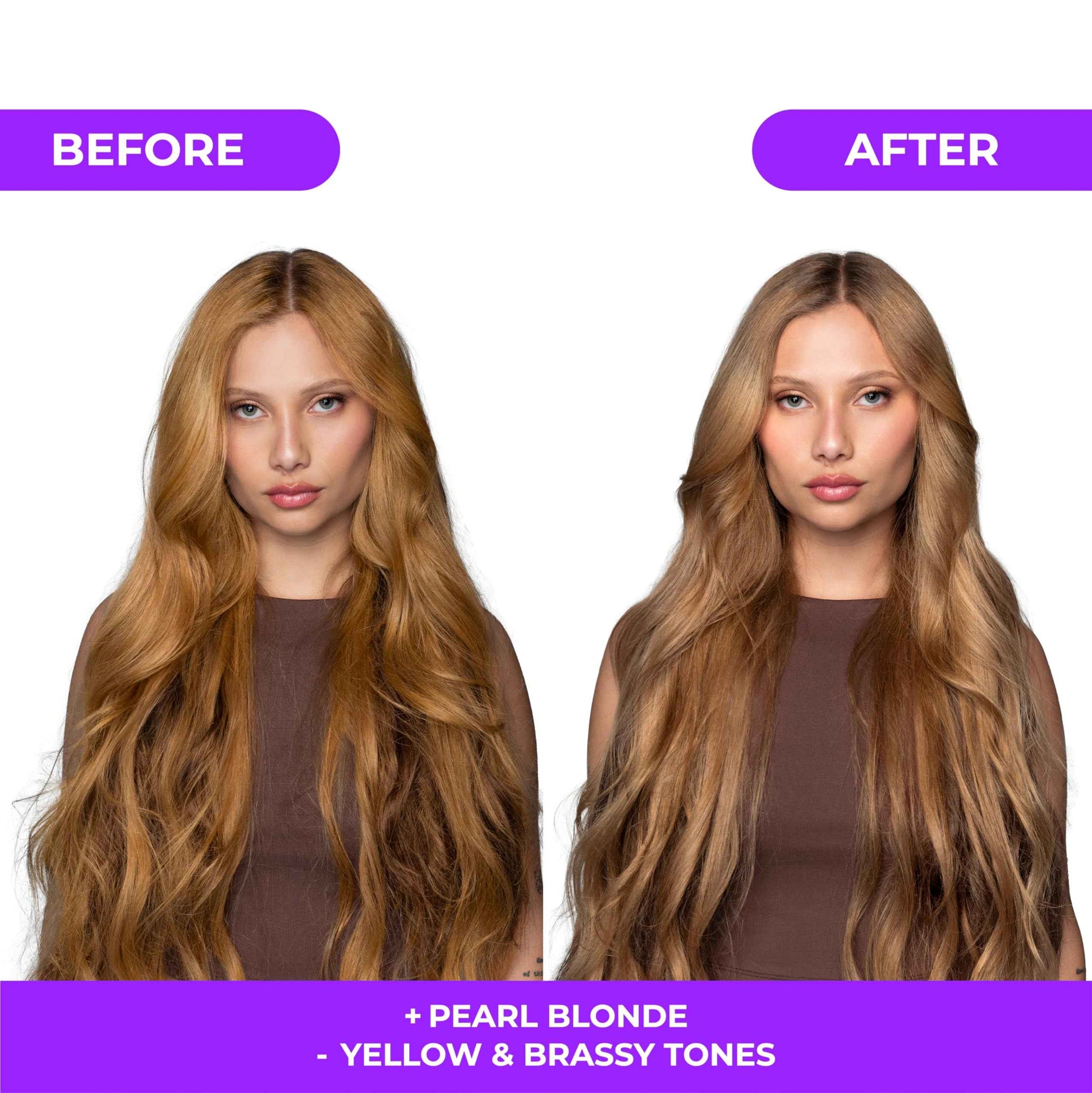 Naissant Pearl Blonde Purple Shampoo & Toning Mask Set | Ultra High-Purity Pigments | Neutralizes Yellow & Brassy Tones | Hyaluronic Acid & Biotin | Paraben & Sulfate Free | 2 x 10.1 Fl Oz