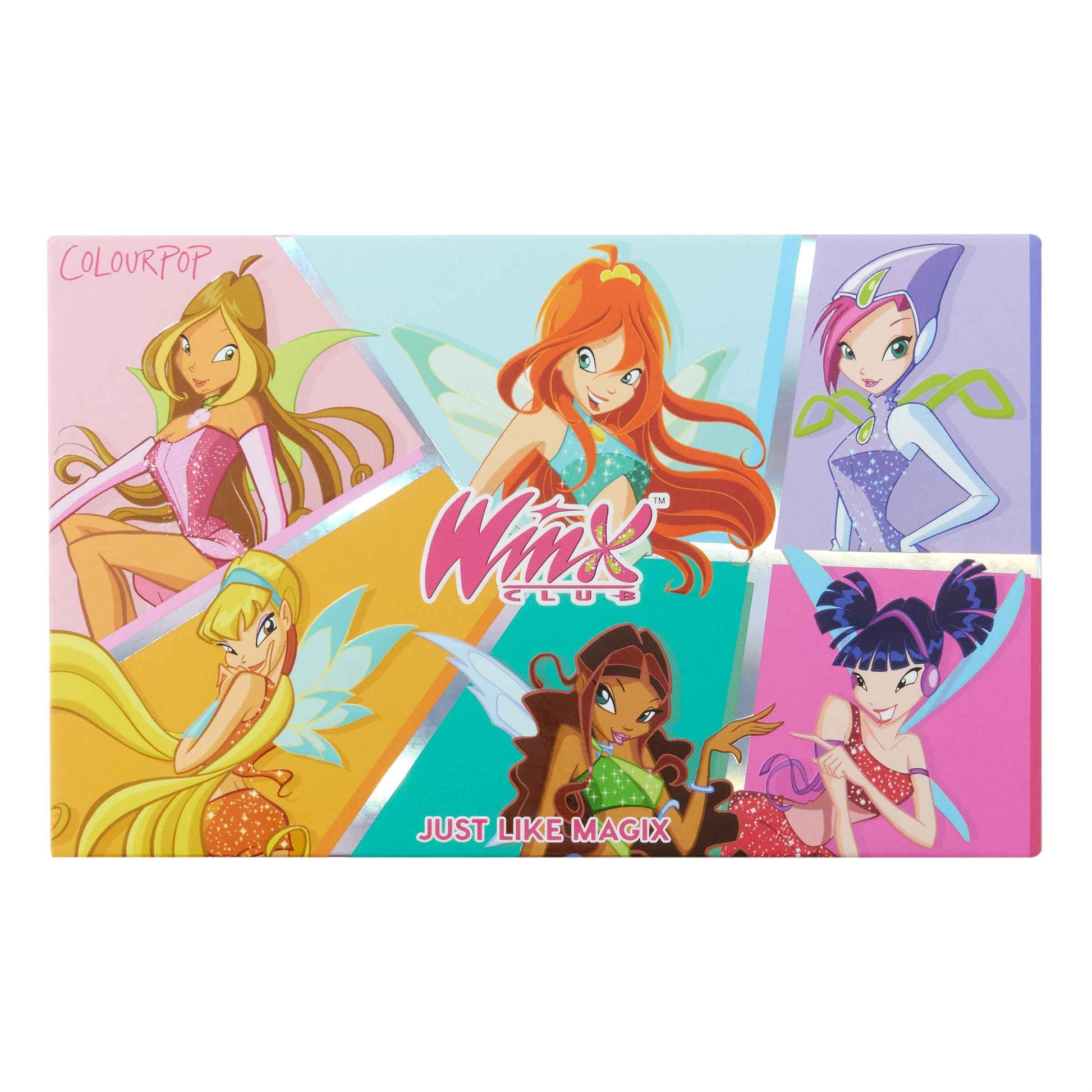 ColourPop Winx Club Shadow Palette - Pastelle Palette with Metallic and Matte Finishes - High-Pigment Makeup with a Long-Wearing Formula - Just Like Magix (0.58 oz)