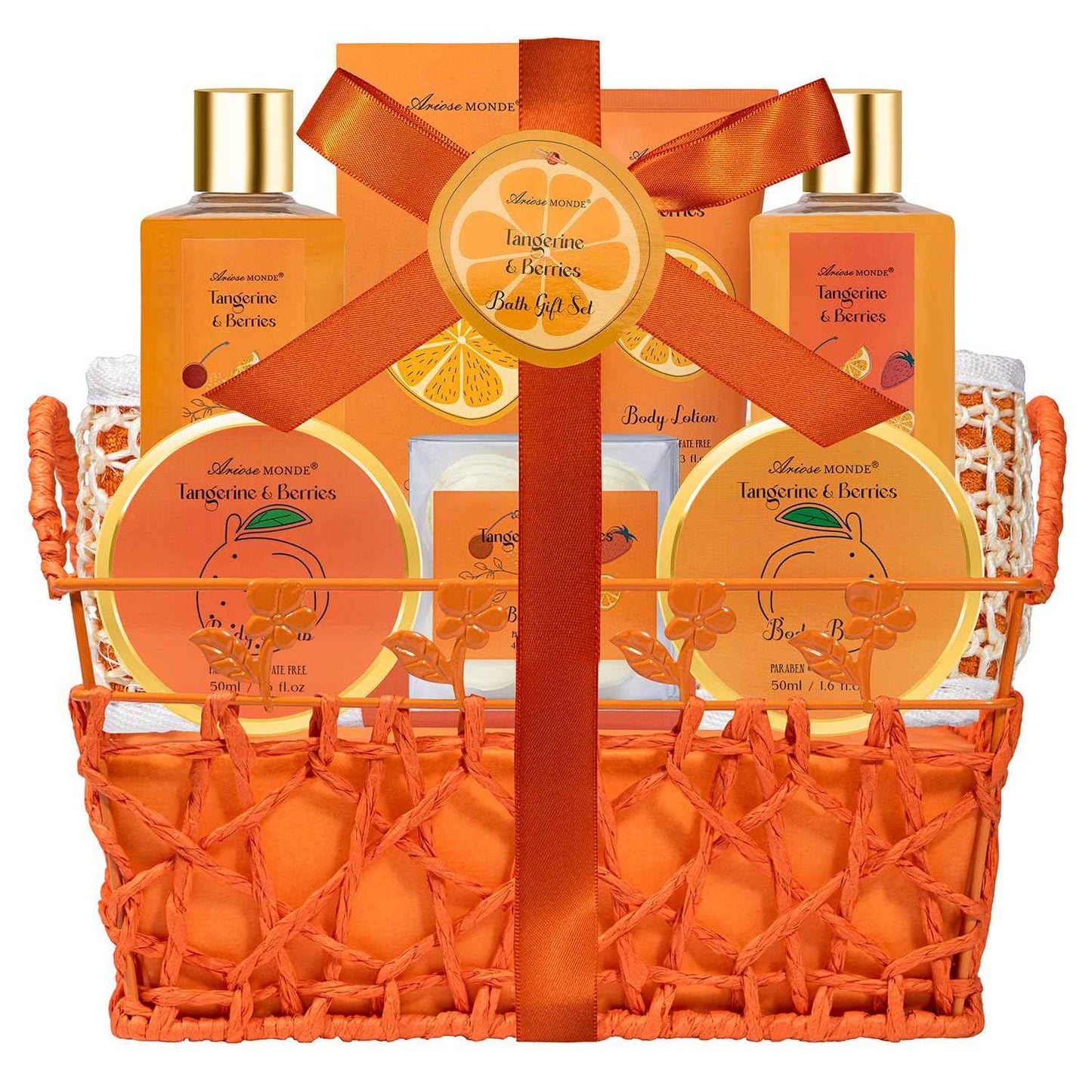 Spa Gifts for Women Bath Sets for Women Gift, Bath and Body Gifts Set, 9 Piece Spa Gift Set with Bath Bombs & Bath Oil, Relaxing Self Care Gift for Her, Birthday Gift Basket, Christmas Gifts