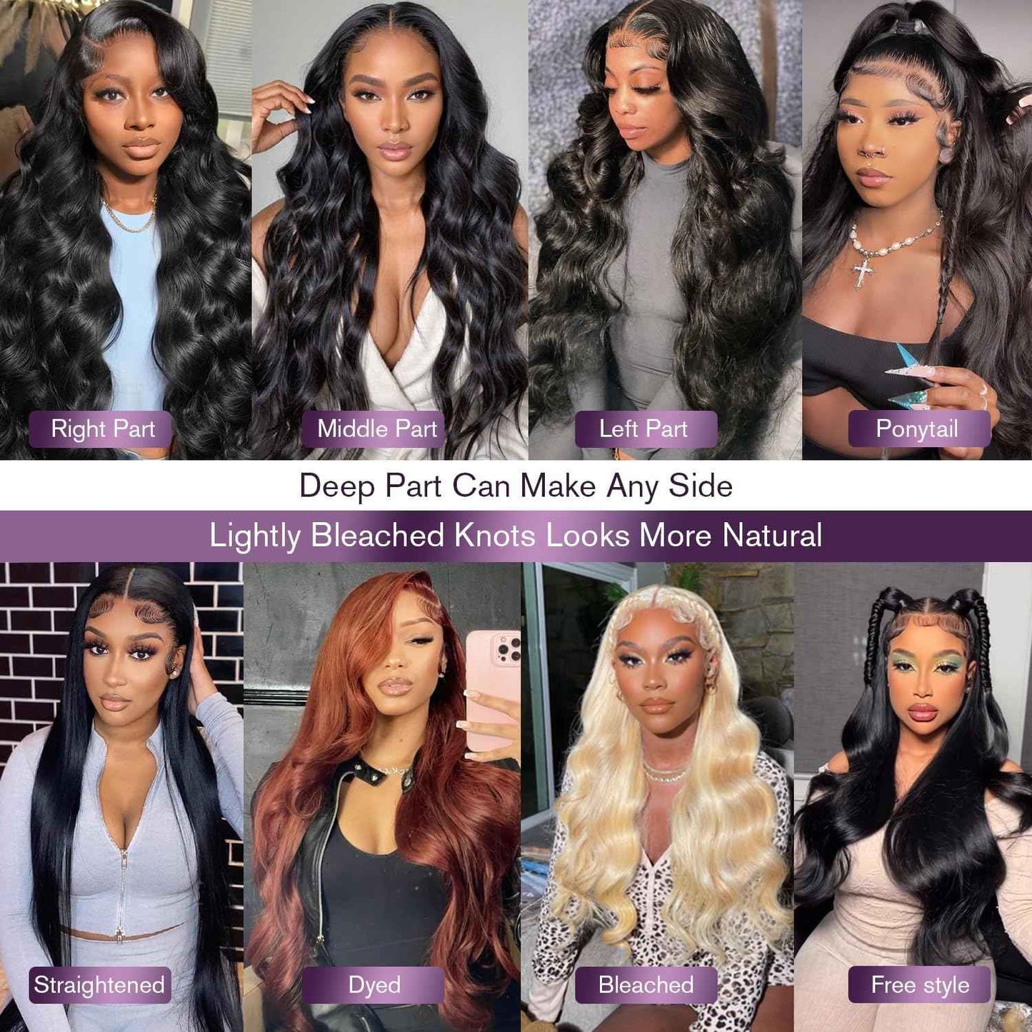 VNFM 8inch Bob Wig Human Hair Short Body Wave Lace Front Wigs Human Hair 13X4 HD Lace Frontal Wig Human Hair Pre Plucked Bob Wigs for Women