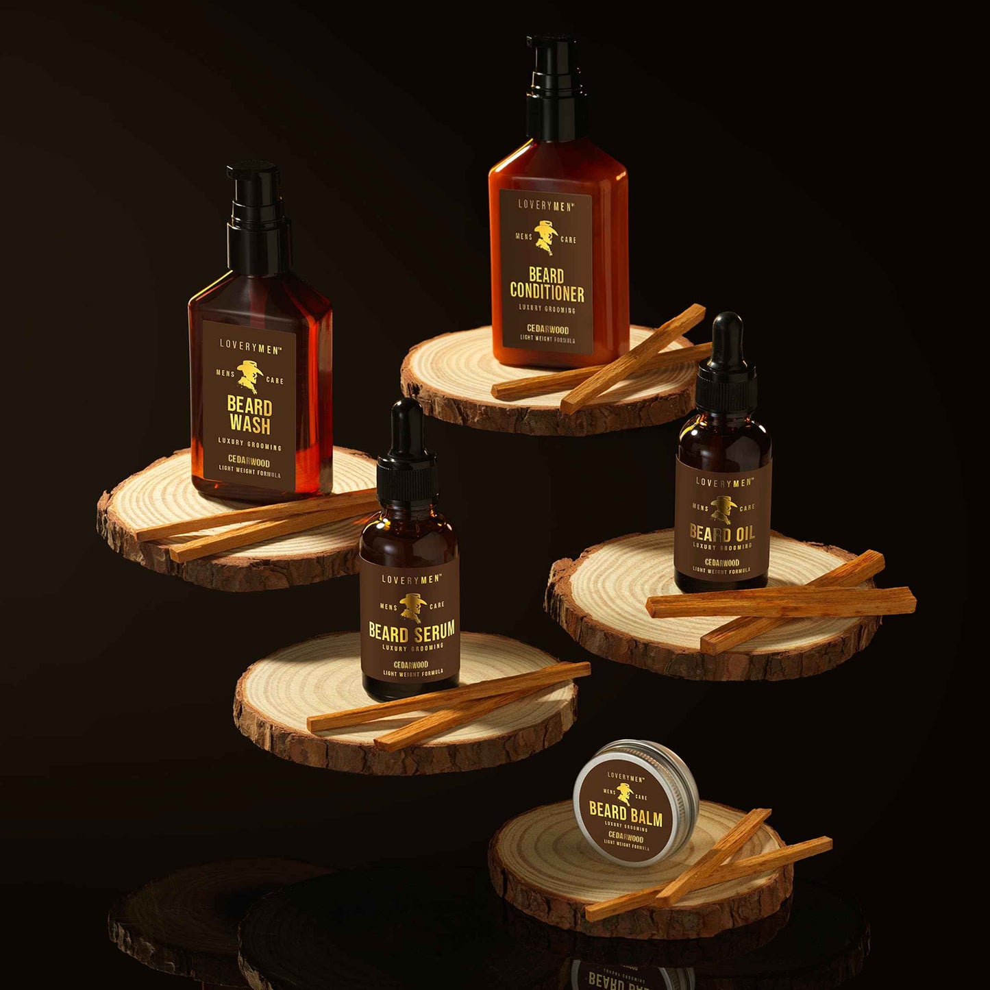 Christmas Mens Gifts for Him, Ultimate Beard Care Kit - 12pc Complete Grooming Set in Cedarwood, Beard Balm, Wash, Conditioner, Oil, Serum, Beard Pen & More Birthday Gifts for Men Boyfriend Husband