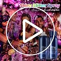 Glitter Spray for Hair & Body - Waterproof Shimmer Makeup, 2oz