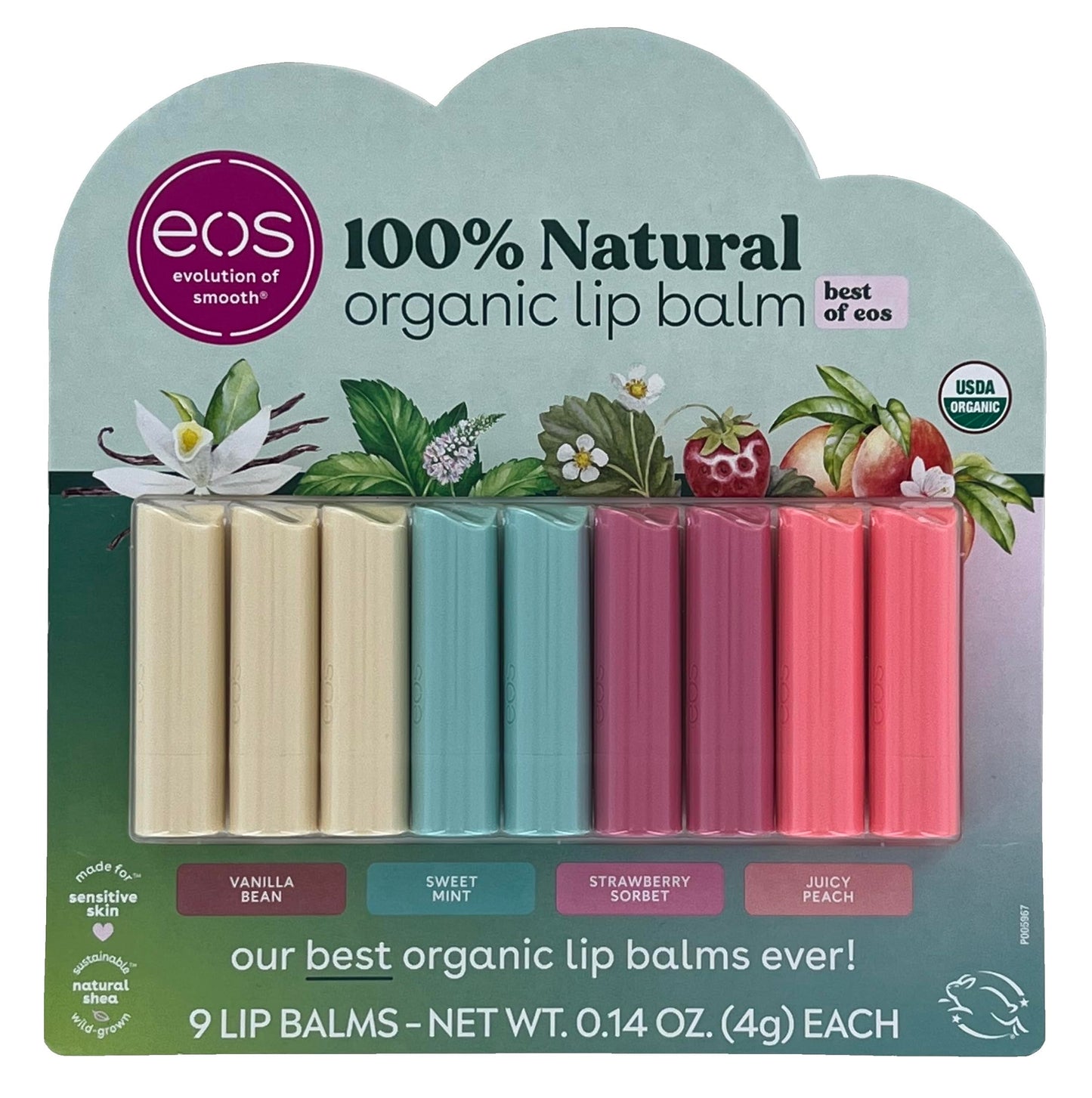 eos Best of eos Lip Balm, 9 Sticks