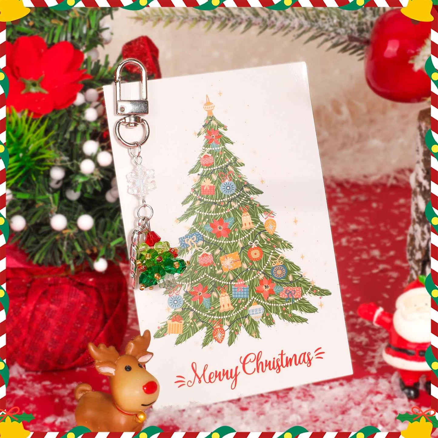 Christmas Gifts Basket for Women 2025 | Christmas Gift Box for Friend, Family | Holiday Gift Set with Christmas Blanket, Santa Mug, Socks | Xmas Present for Mom, Wife, Girlfriend, Sister, Coworker